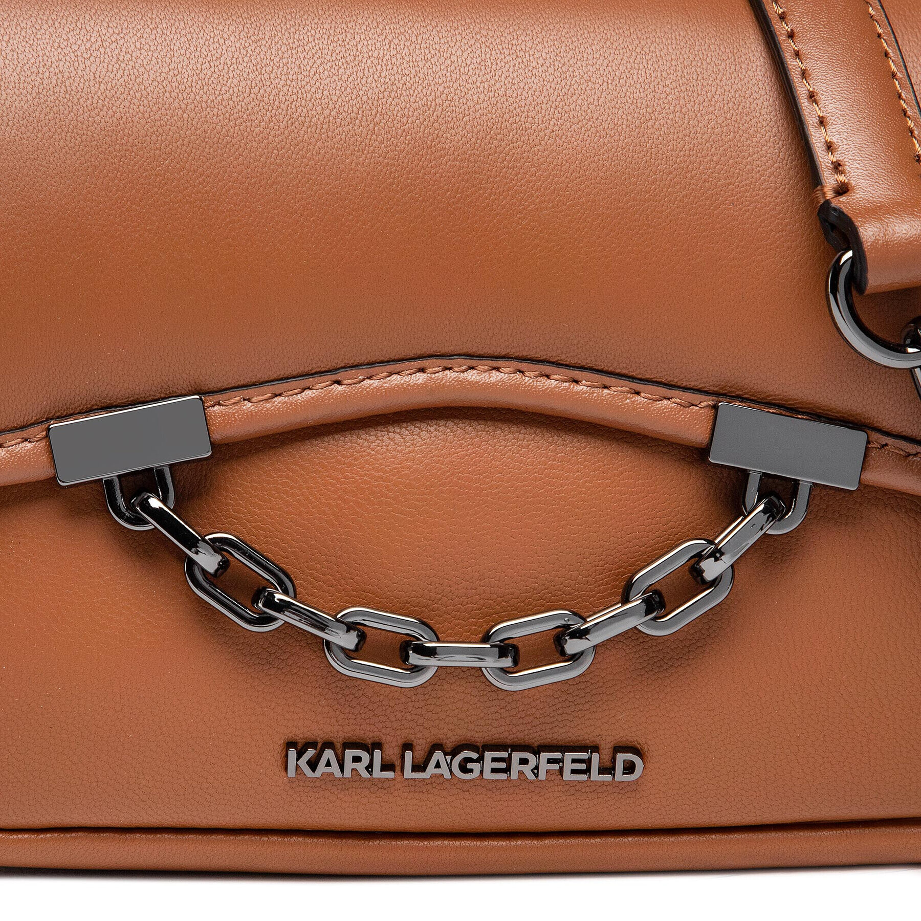 KARL LAGERFELD Kabelka 215W3061 Hnědá - Pepit.cz