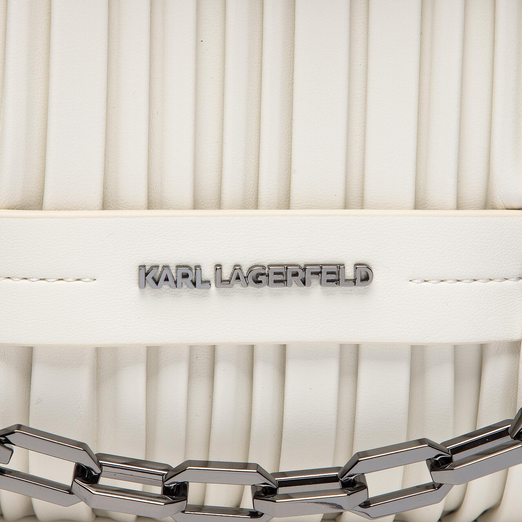 KARL LAGERFELD Kabelka 220W3008 Bílá - Pepit.cz