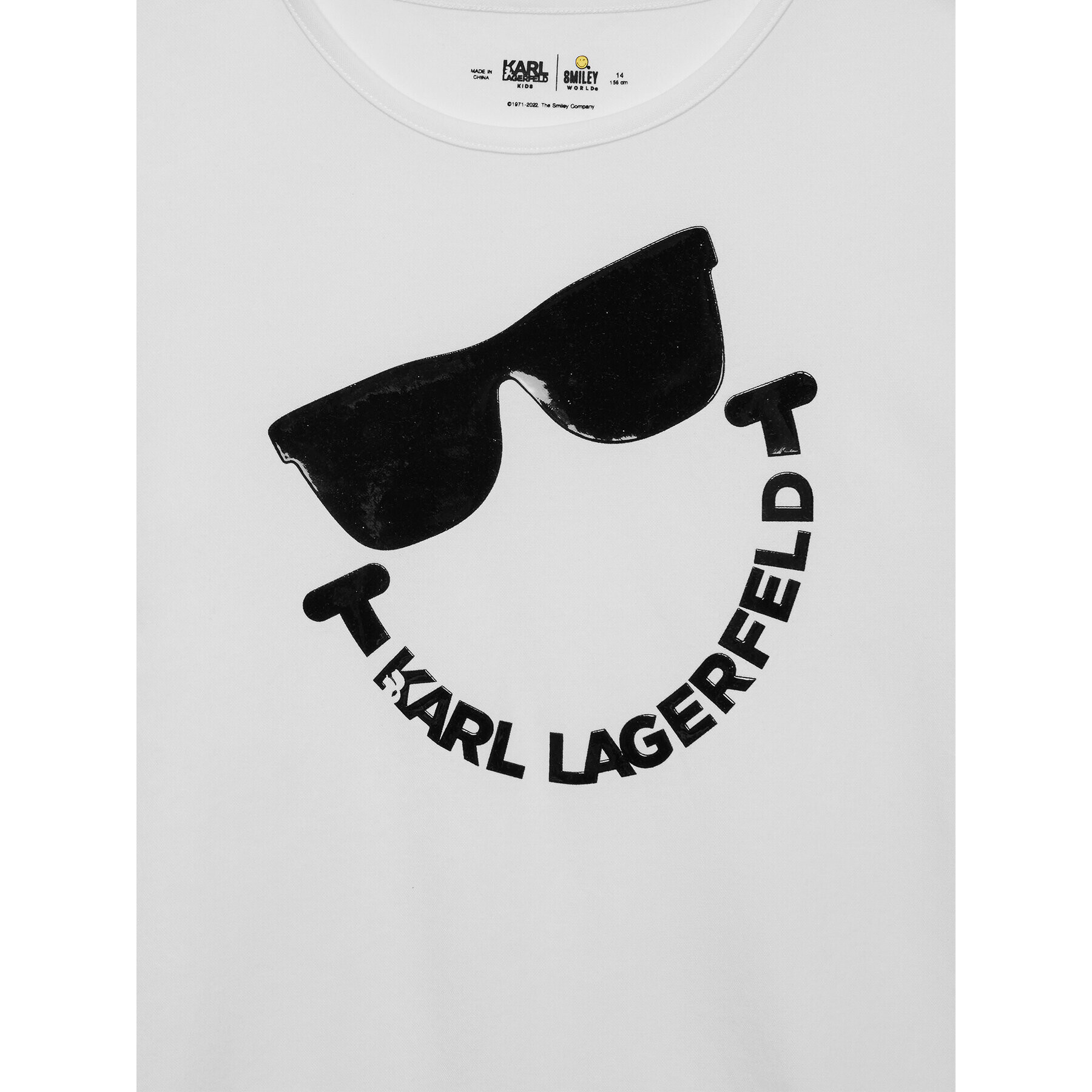 KARL LAGERFELD Každodenní šaty Z12204 D Bílá Regular Fit - Pepit.cz