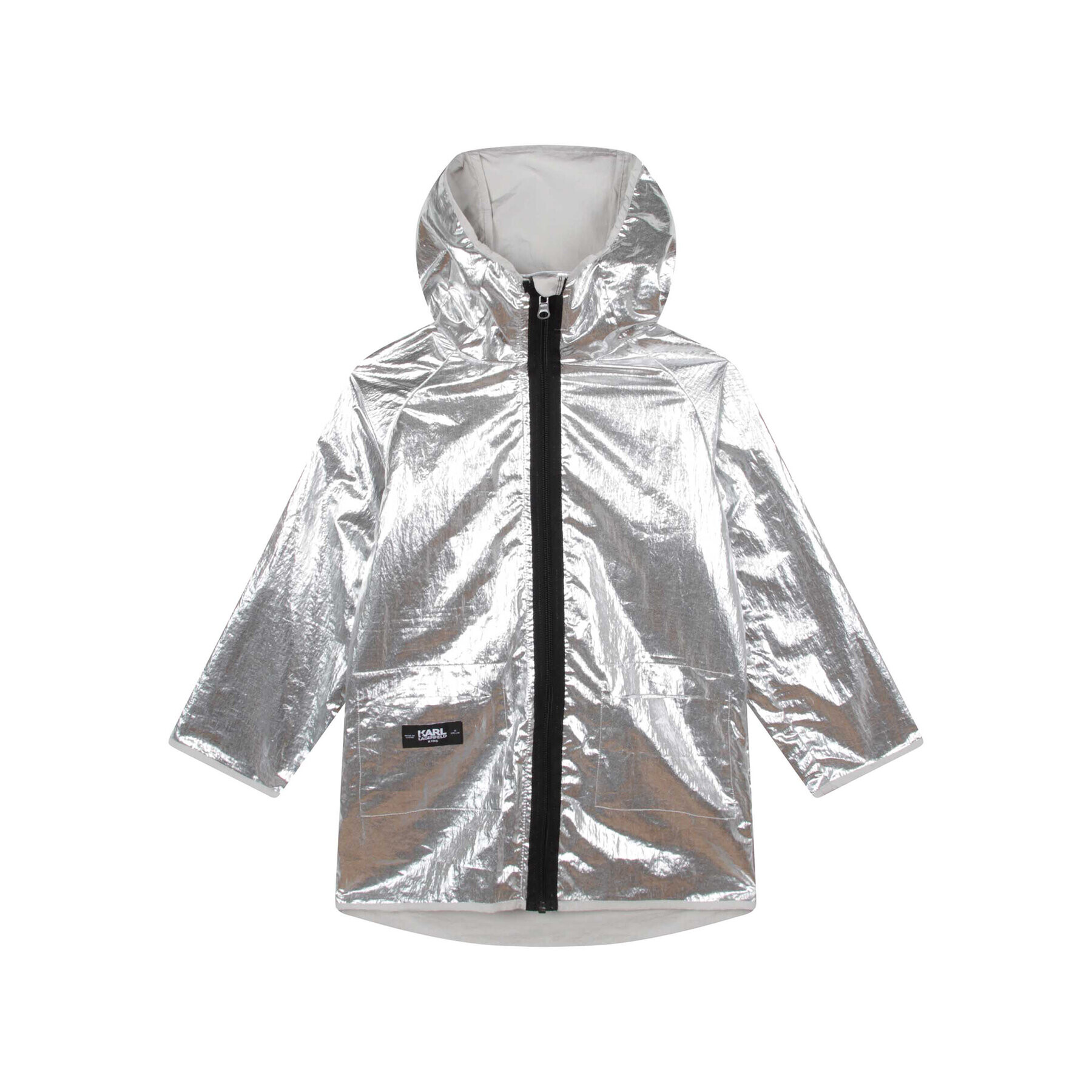 Karl Lagerfeld Kids Bunda pro přechodné období Z16149 D Šedá Regular Fit - Pepit.cz