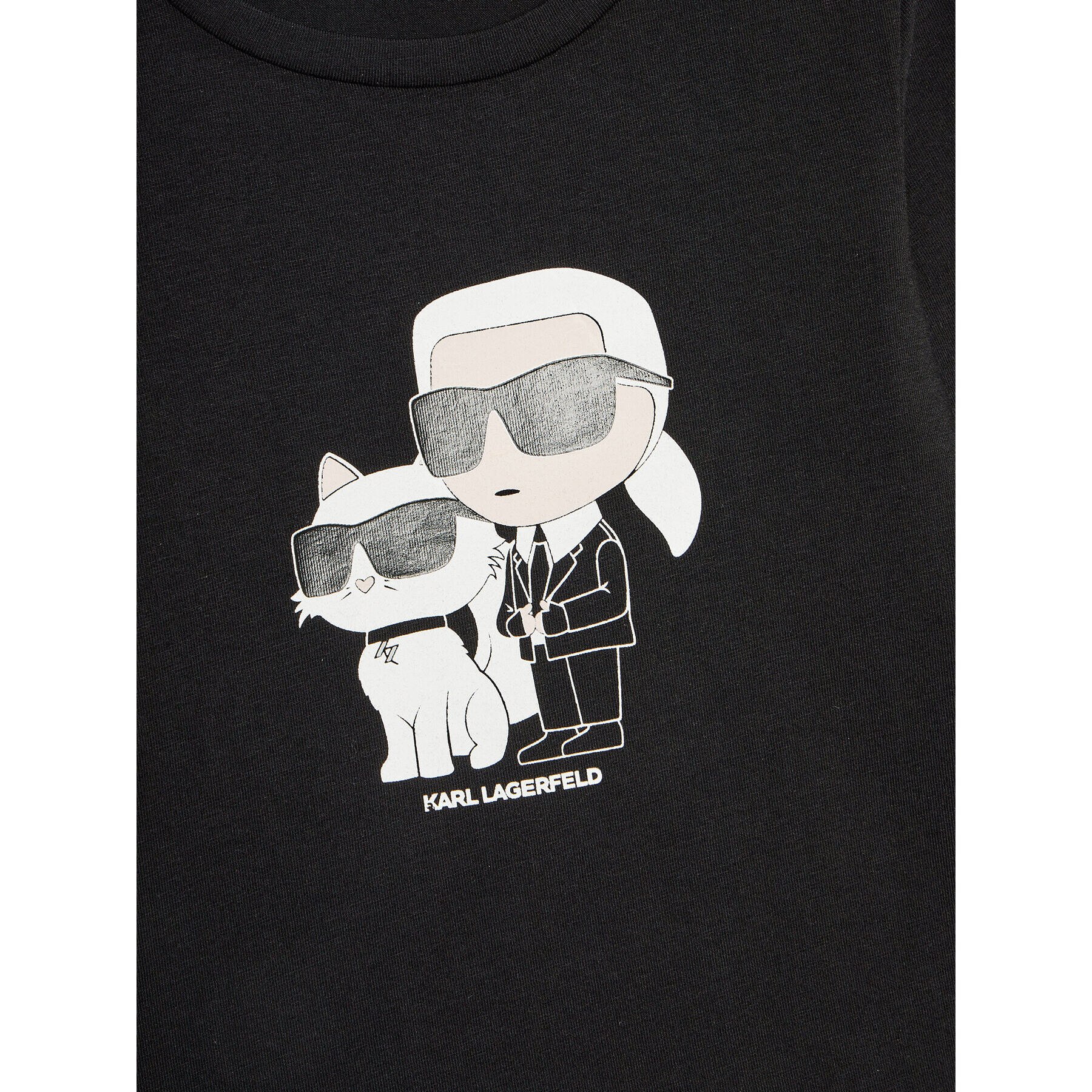 Karl Lagerfeld Kids Halenka Z15442 M Černá Regular Fit - Pepit.cz