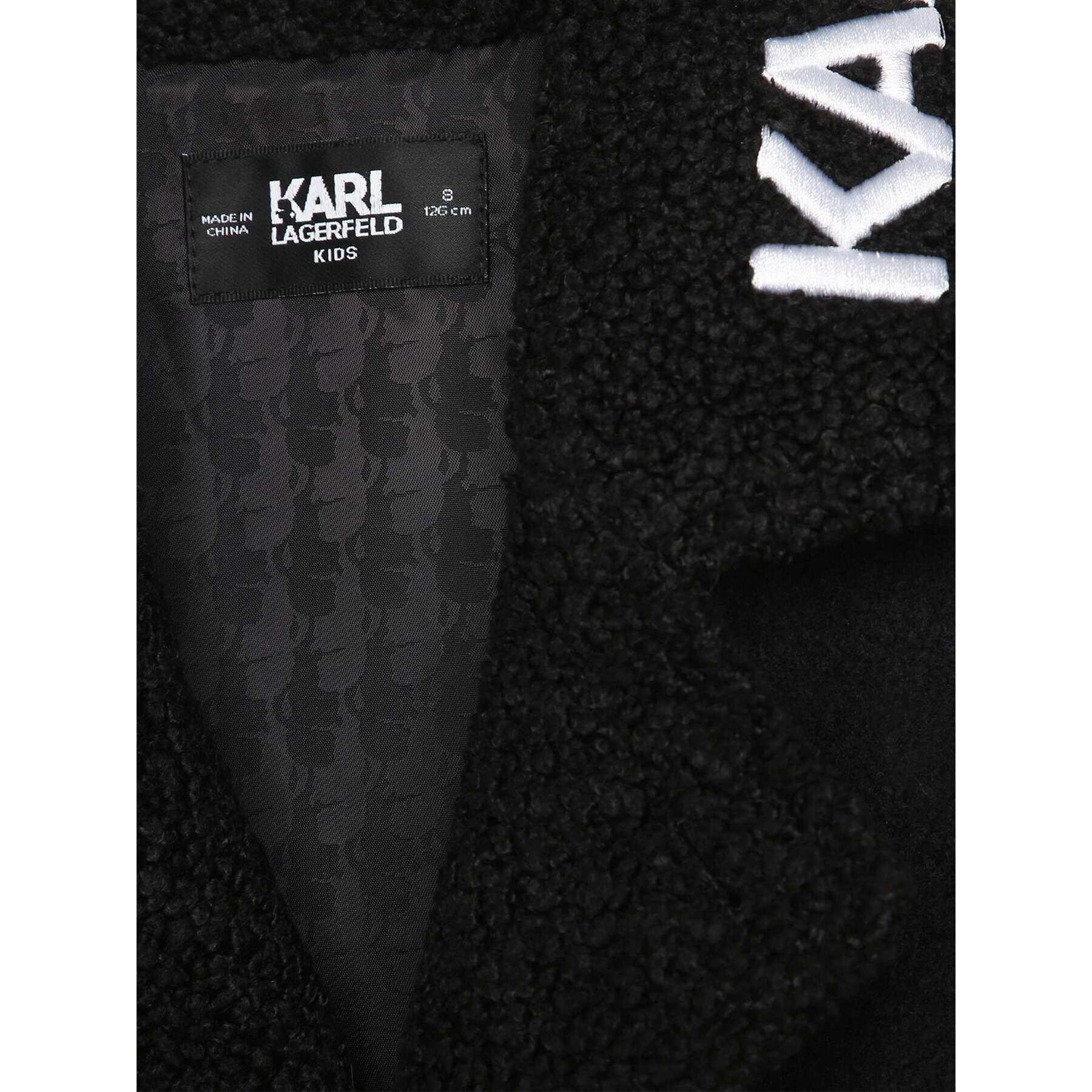 Karl Lagerfeld Kids Kabát Z16169 D Černá Regular Fit - Pepit.cz