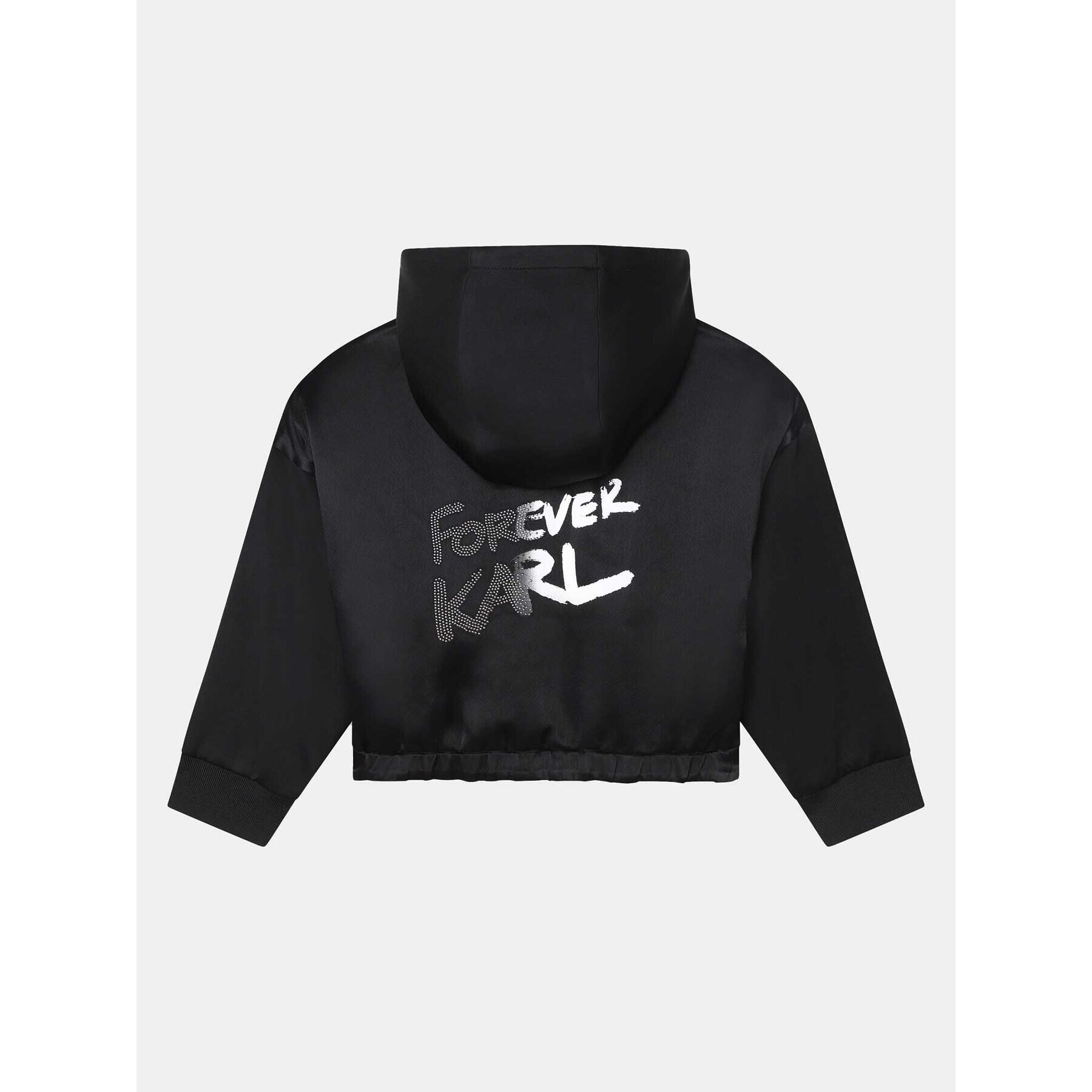 Karl Lagerfeld Kids Mikina Z15464 D Černá Regular Fit - Pepit.cz