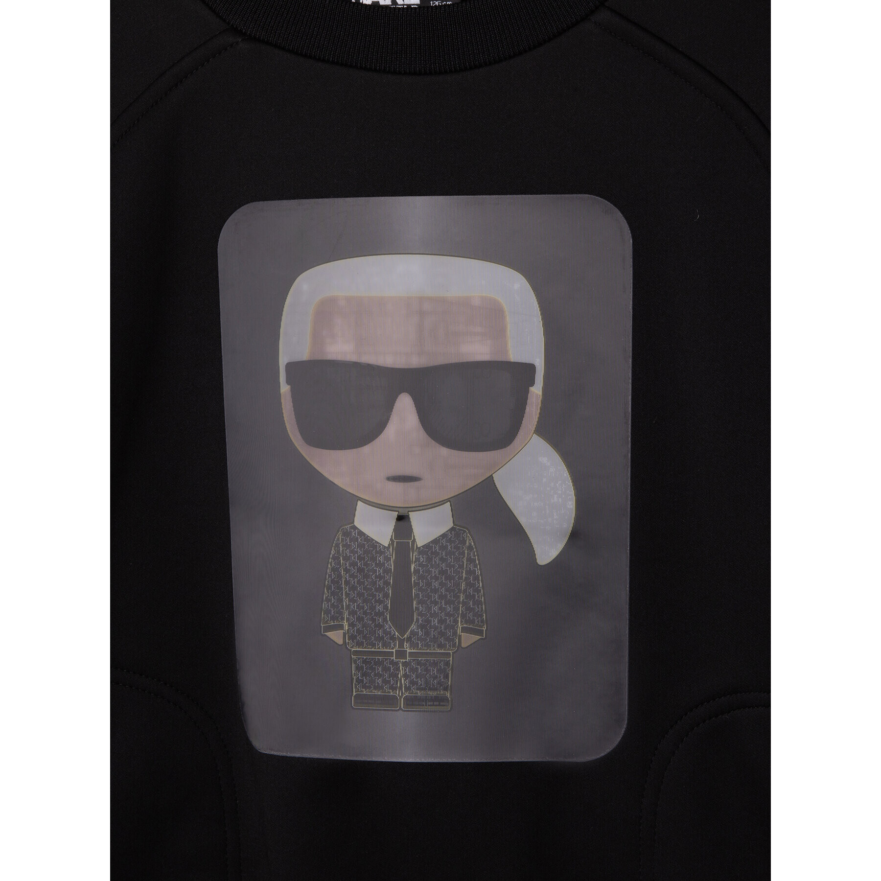 Karl Lagerfeld Kids Mikina Z25375 S Černá Regular Fit - Pepit.cz