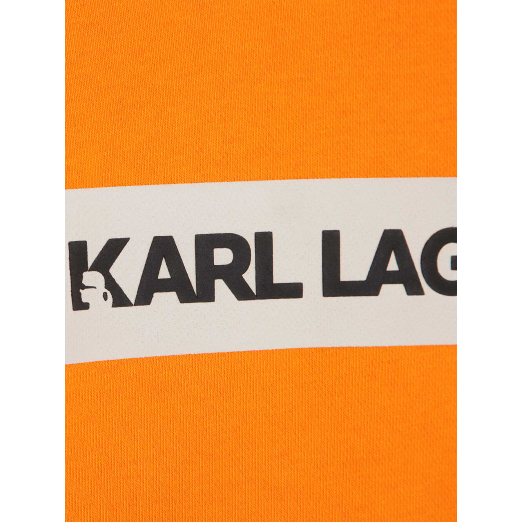 Karl Lagerfeld Kids Mikina Z25402 S Oranžová Regular Fit - Pepit.cz