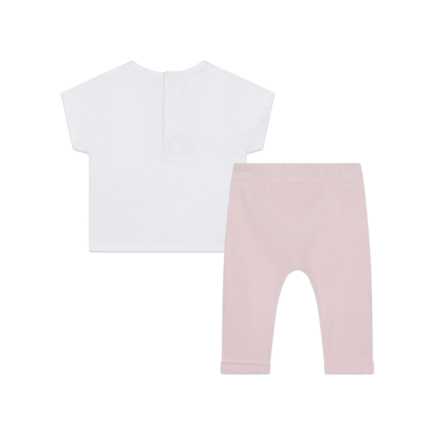 Karl Lagerfeld Kids Sada tričko a kalhoty Z98127 Bílá Regular Fit - Pepit.cz