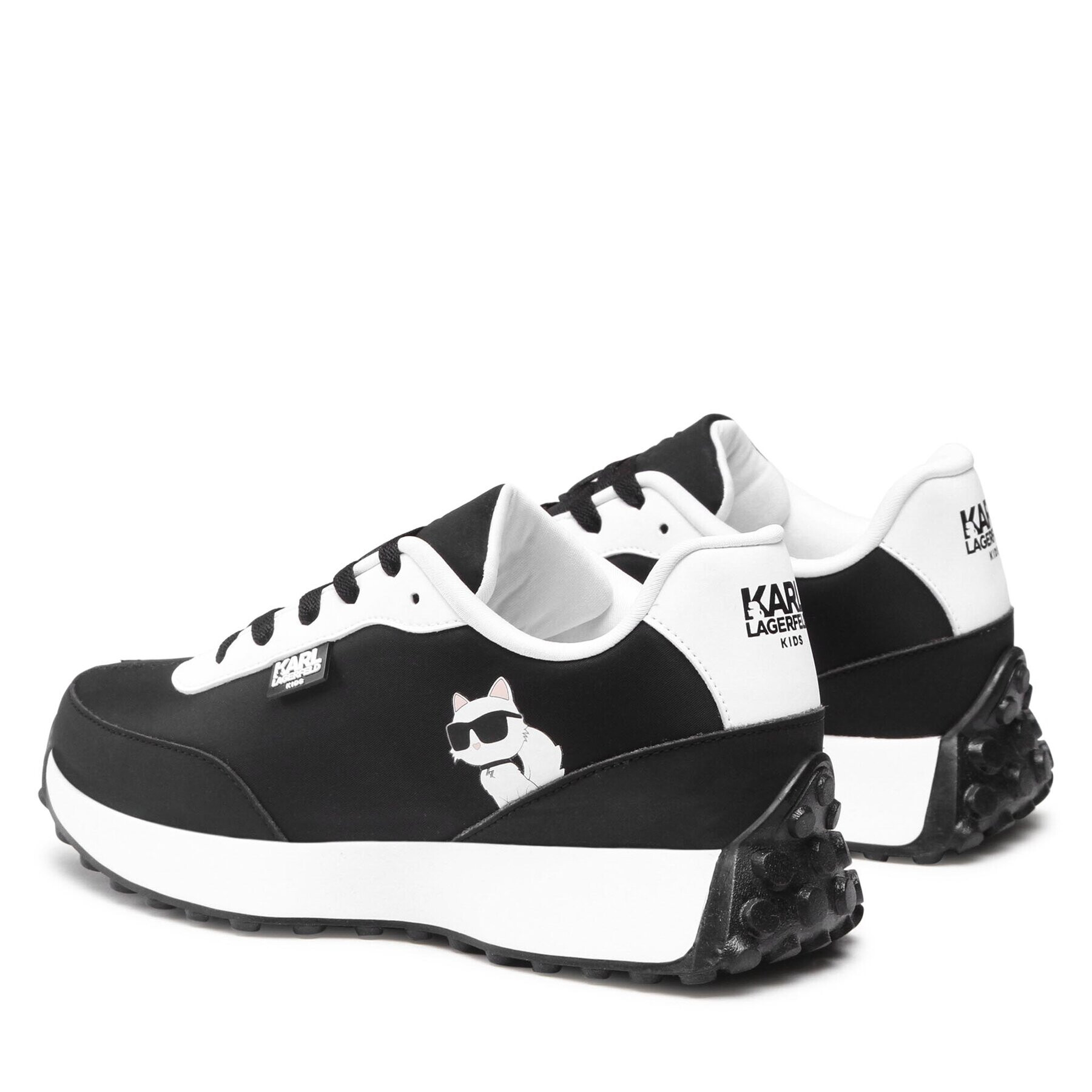 Karl Lagerfeld Kids Sneakersy Z19104 Černá - Pepit.cz