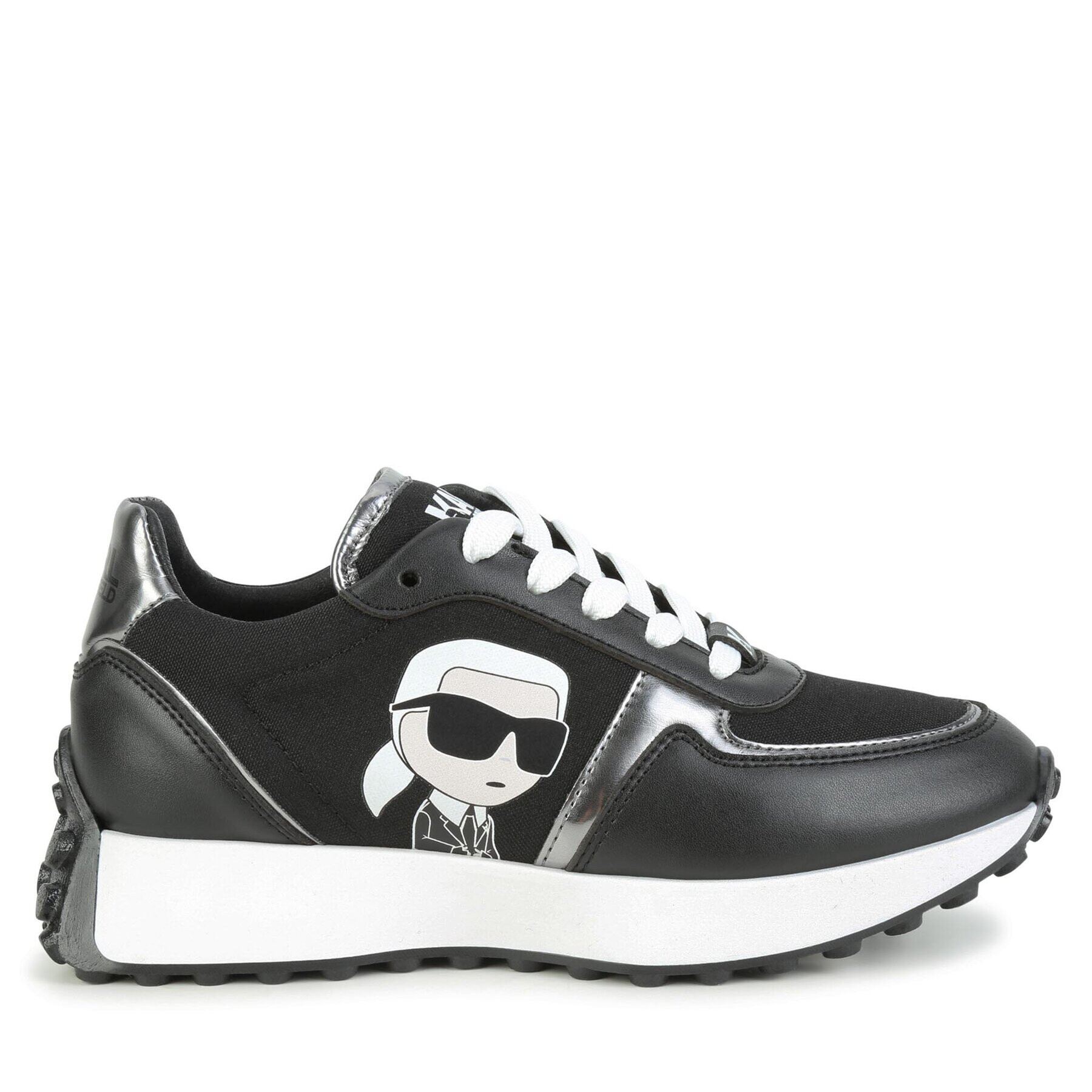 Karl Lagerfeld Kids Sneakersy Z19117 S Černá - Pepit.cz