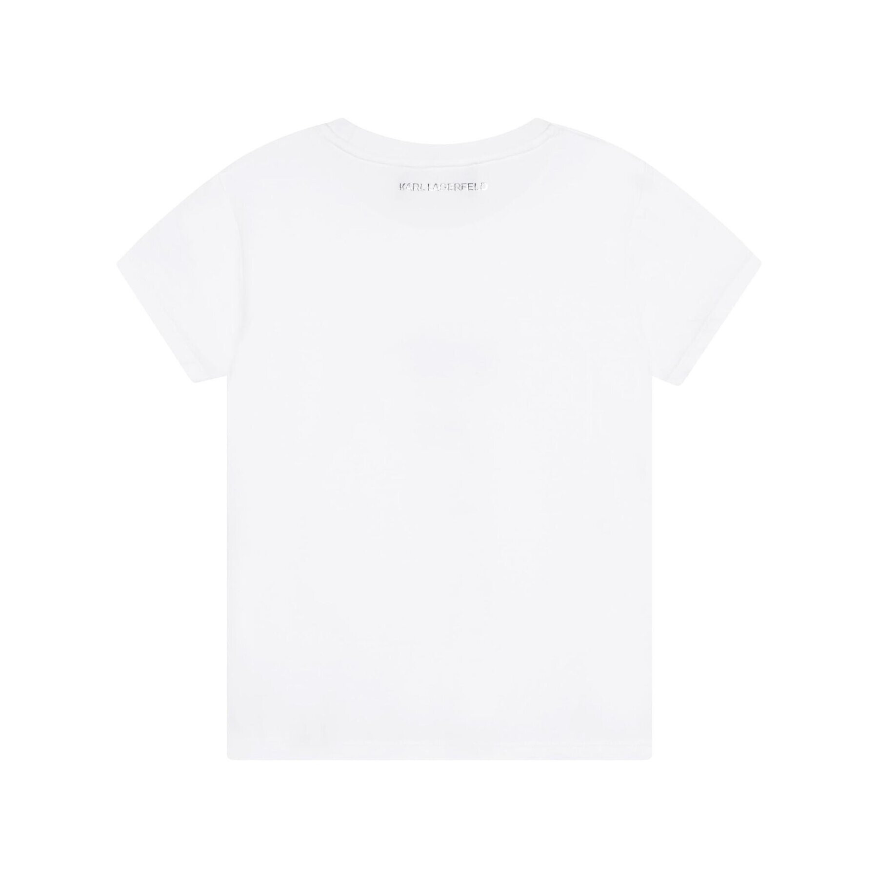 Karl Lagerfeld Kids T-Shirt Z15417 D Bílá Regular Fit - Pepit.cz