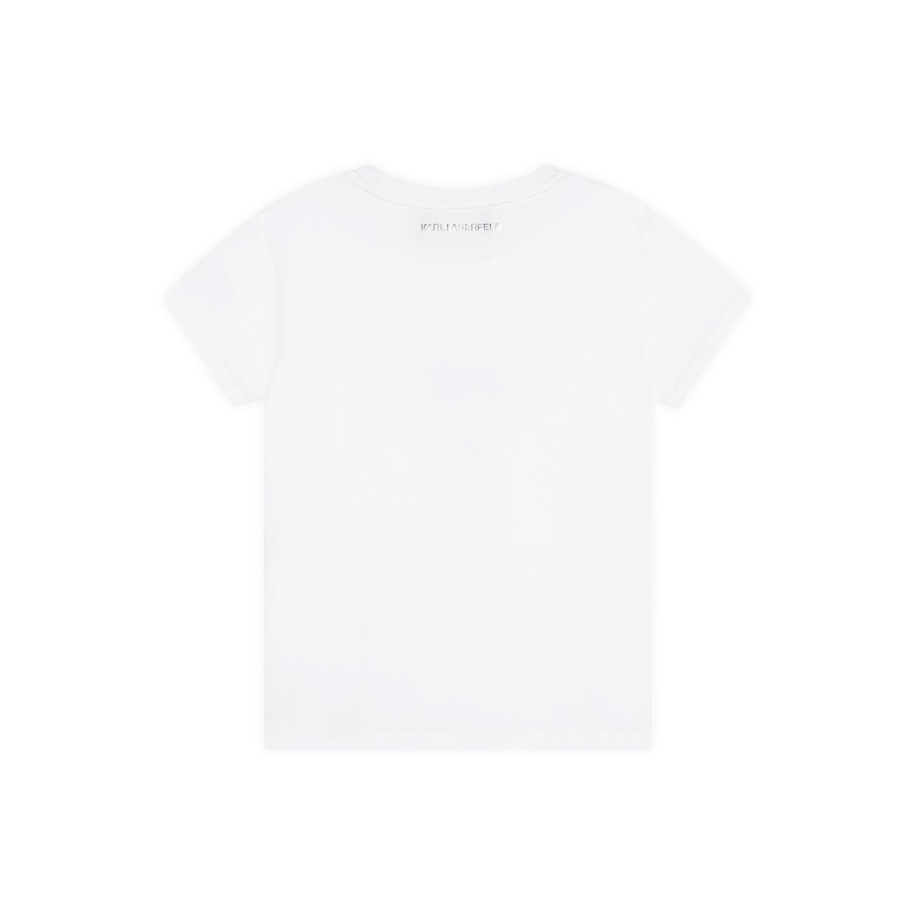 Karl Lagerfeld Kids T-Shirt Z15417 D Bílá Regular Fit - Pepit.cz