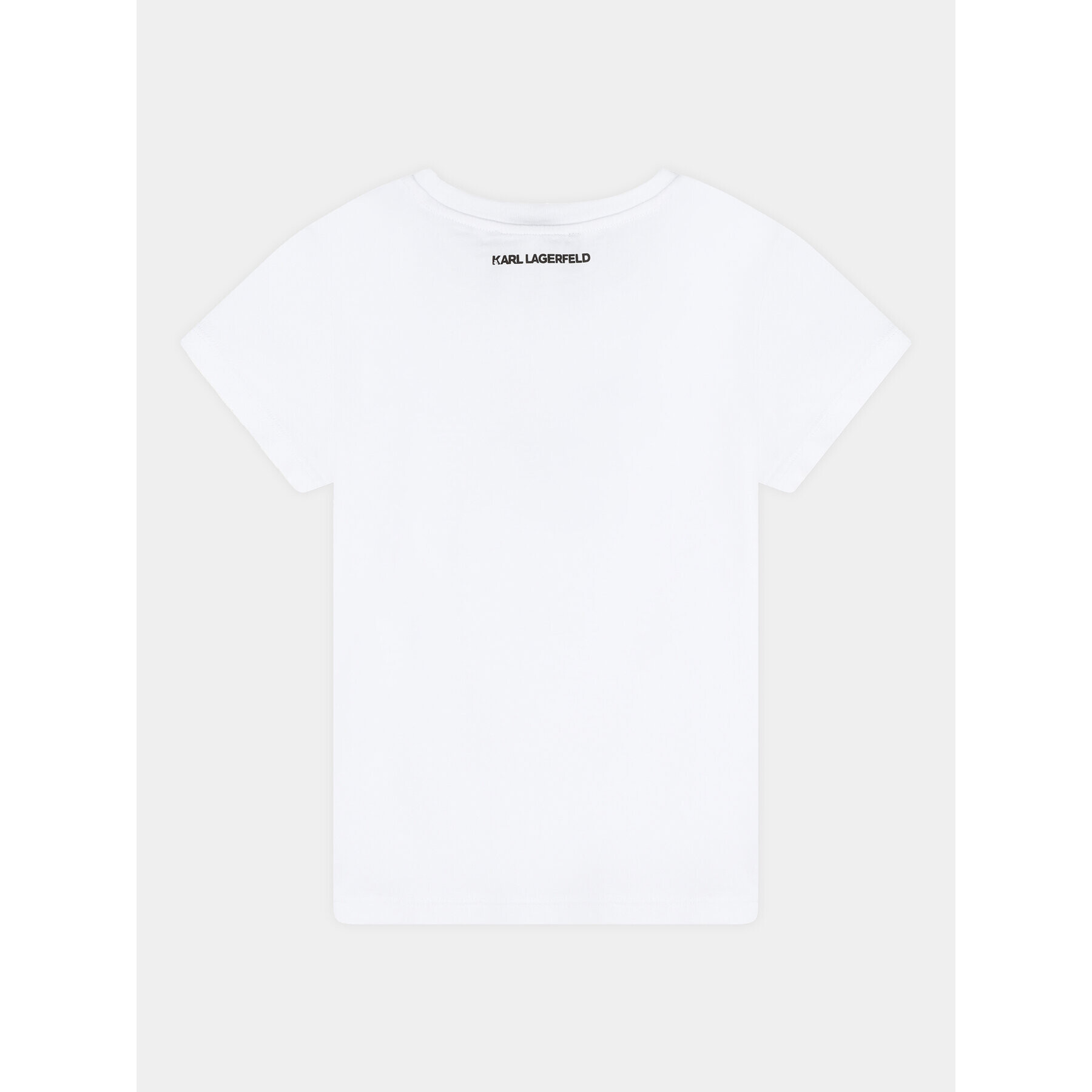 Karl Lagerfeld Kids T-Shirt Z15437 D Bílá Regular Fit - Pepit.cz