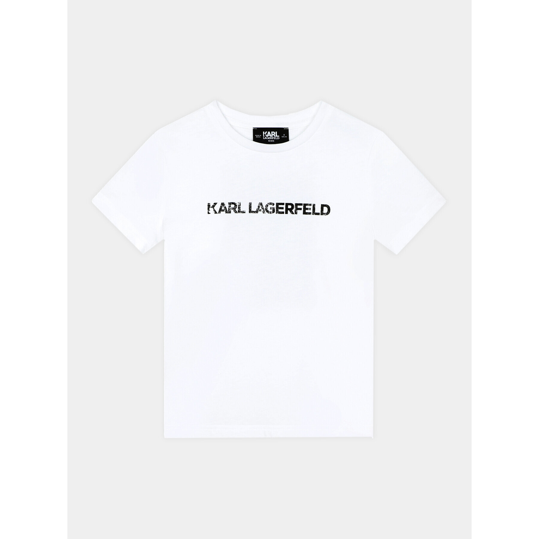 Karl Lagerfeld Kids T-Shirt Z25422 M Bílá Regular Fit - Pepit.cz