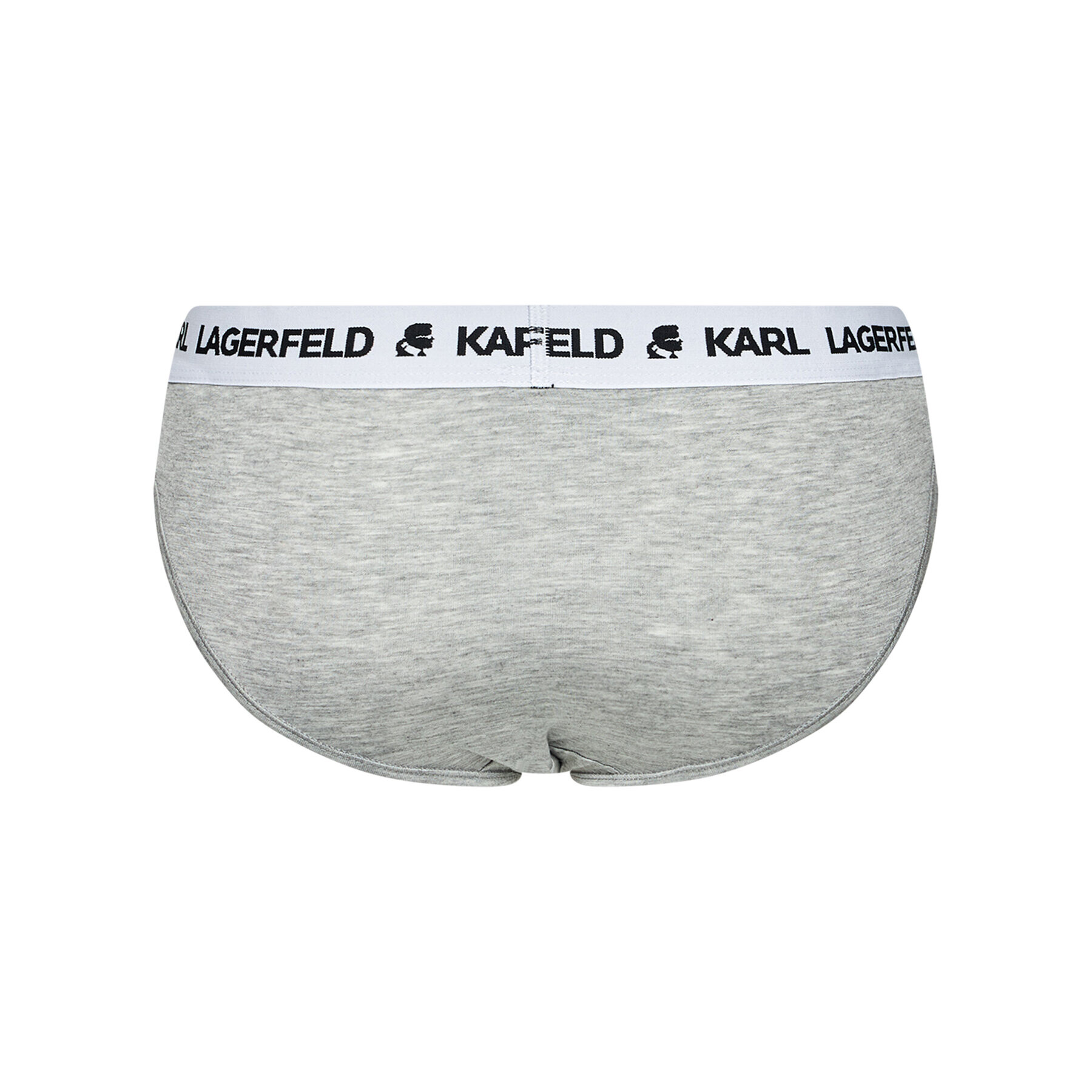 KARL LAGERFELD Klasické kalhotky Logo Hipsters 211W2106 Šedá - Pepit.cz