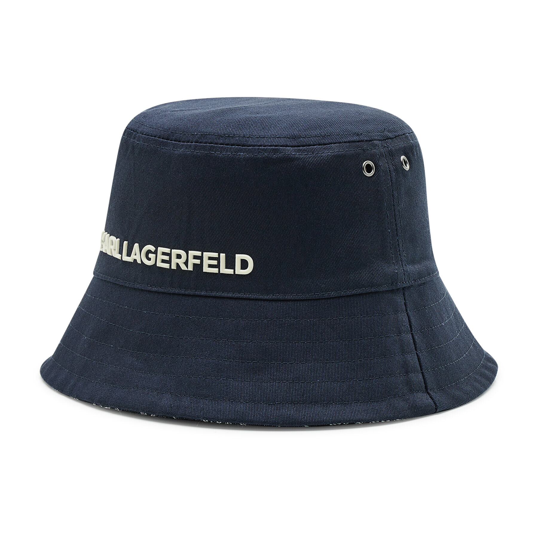 KARL LAGERFELD Klobouk Bucket 221W3409 Tmavomodrá - Pepit.cz