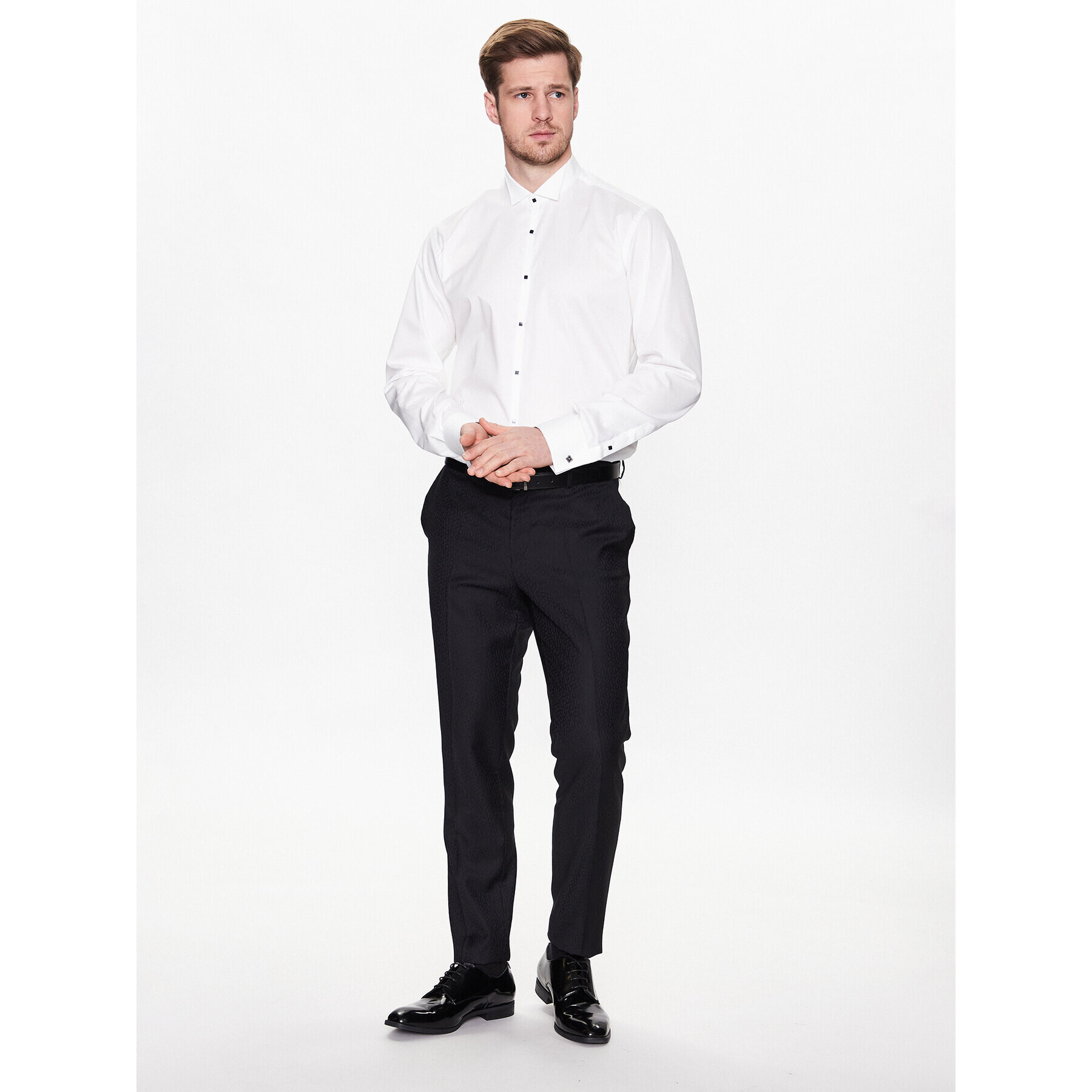 KARL LAGERFELD Košile 605006 532699 Bílá Regular Fit - Pepit.cz