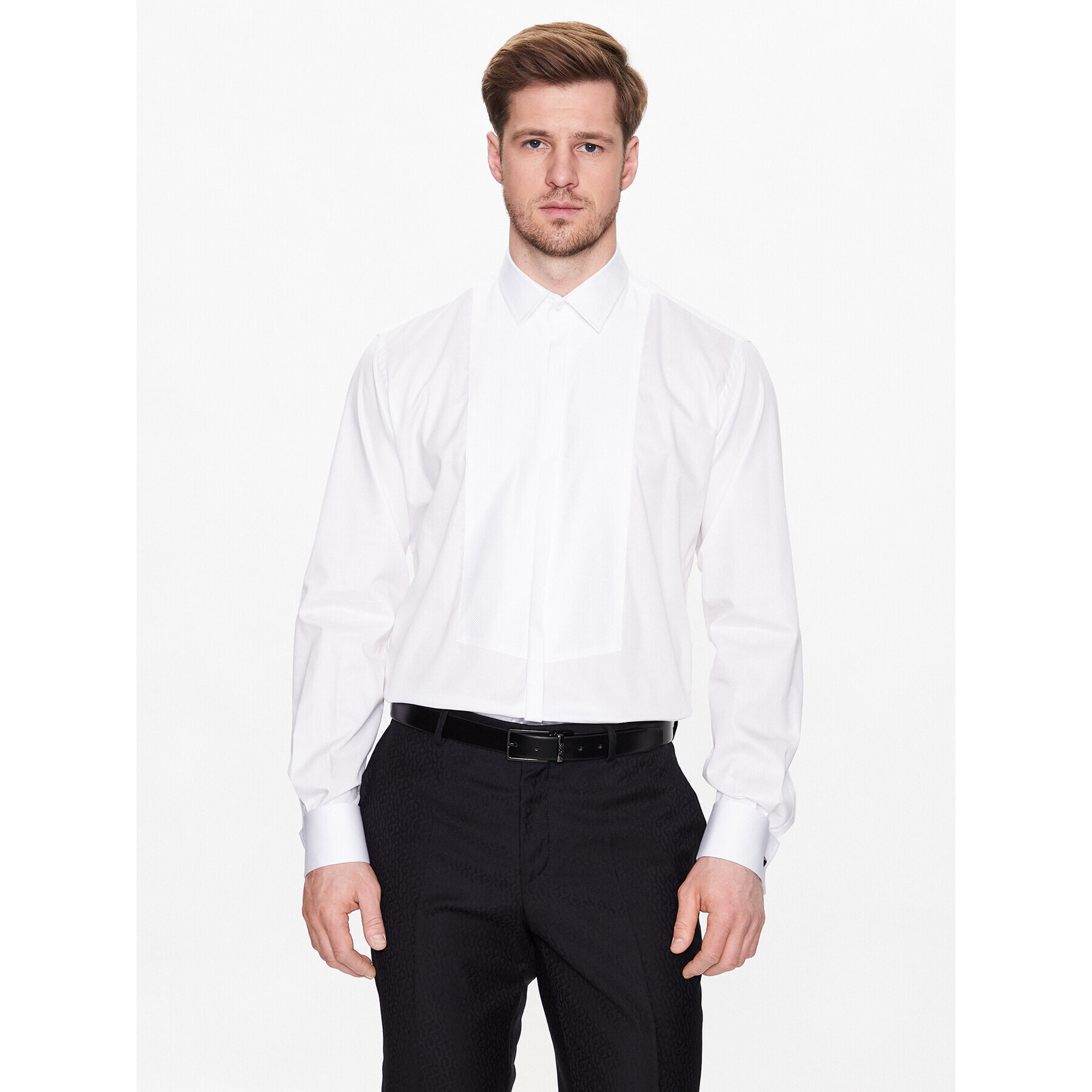 KARL LAGERFELD Košile 605127 532699 Bílá Regular Fit - Pepit.cz