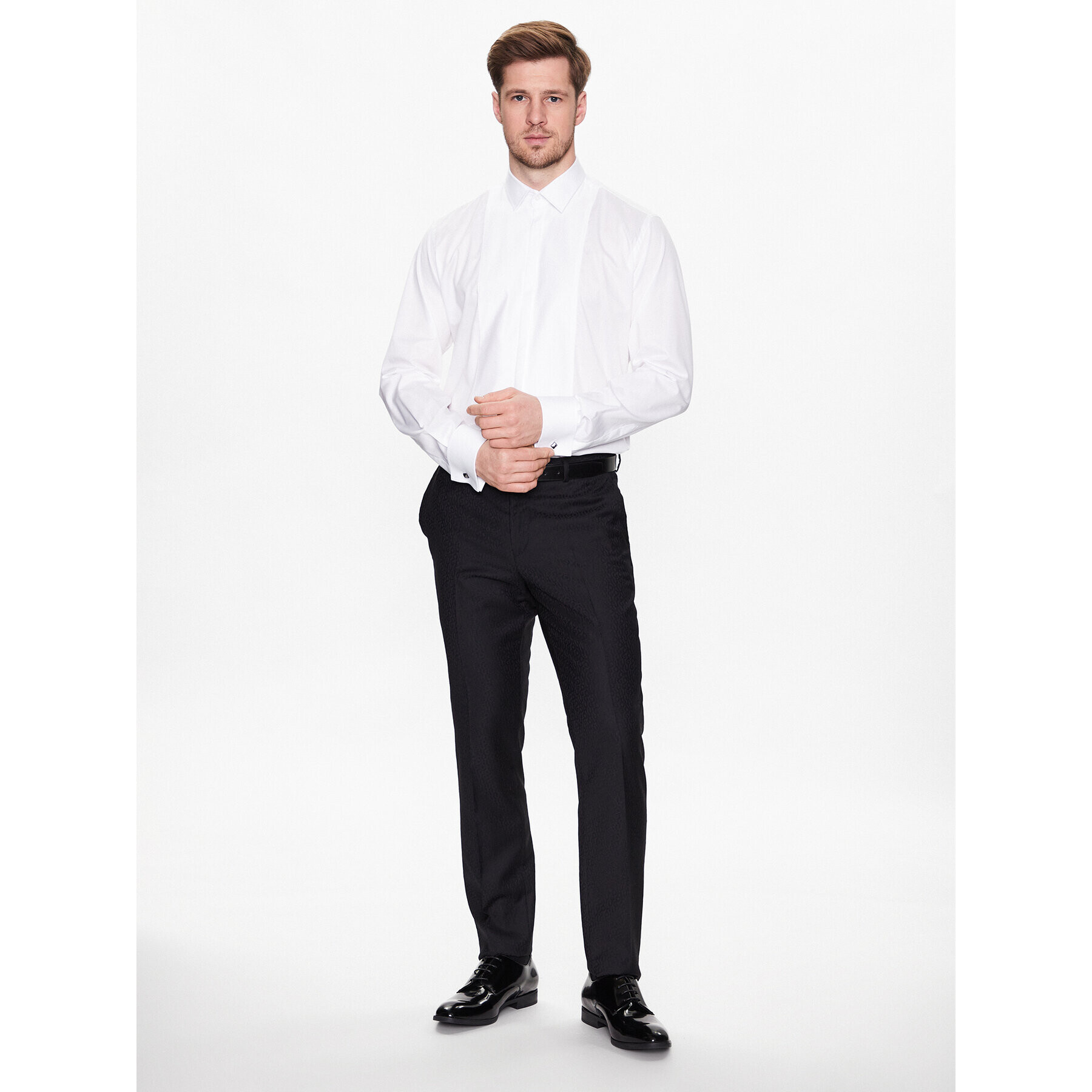 KARL LAGERFELD Košile 605127 532699 Bílá Regular Fit - Pepit.cz