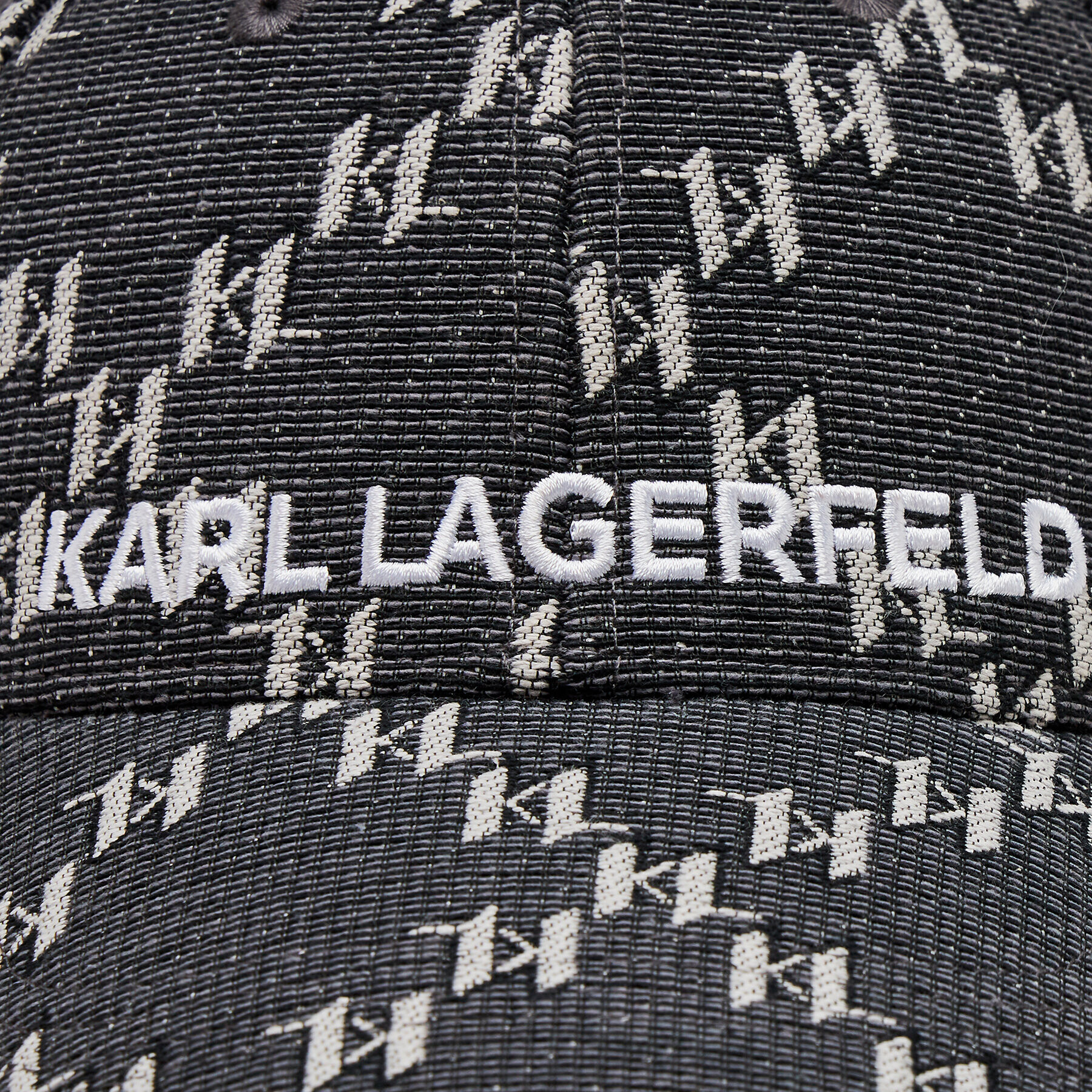 KARL LAGERFELD Kšiltovka K/Monogram Essential Cap 236W3408 Černá - Pepit.cz