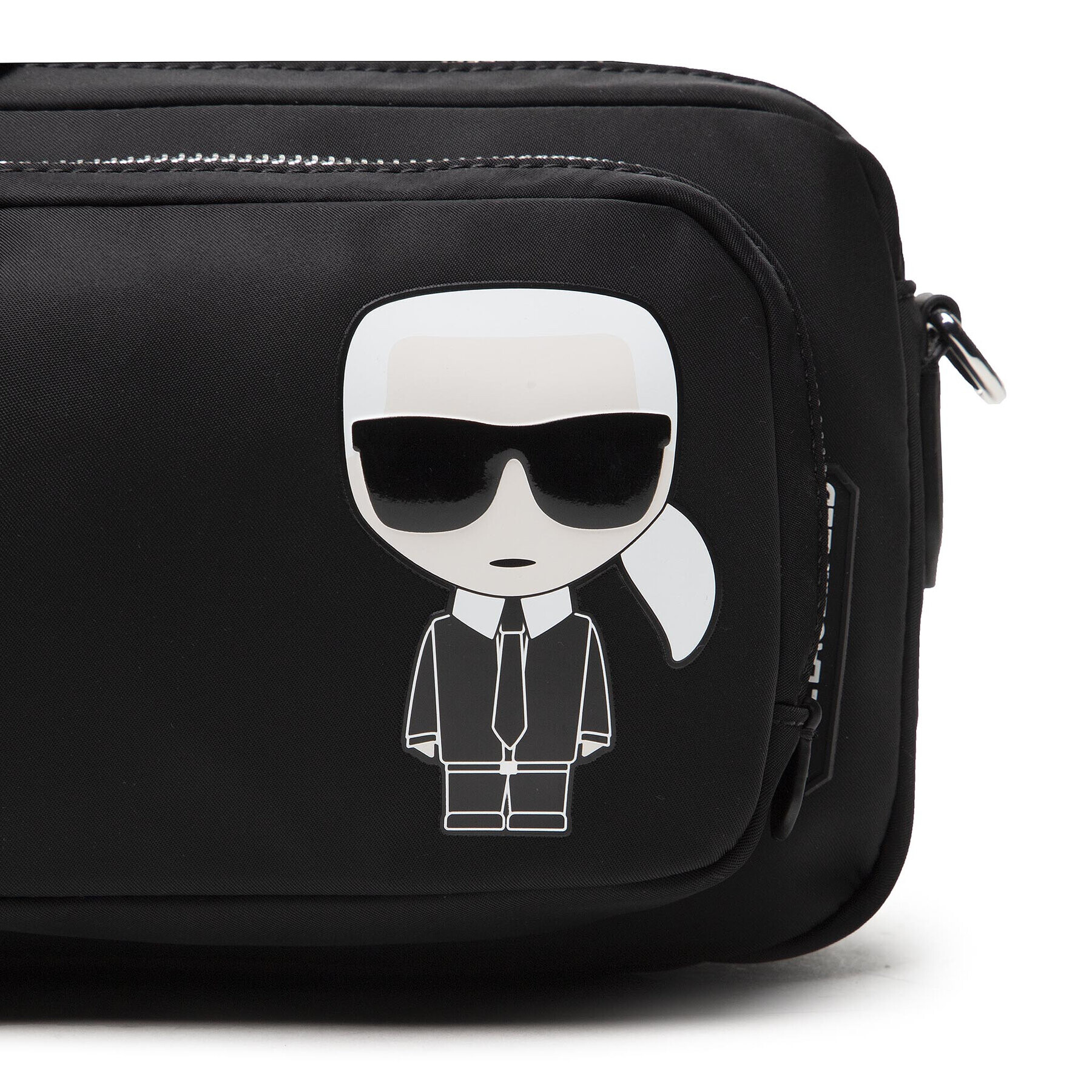 KARL LAGERFELD Ledvinka 220W3057 Černá - Pepit.cz