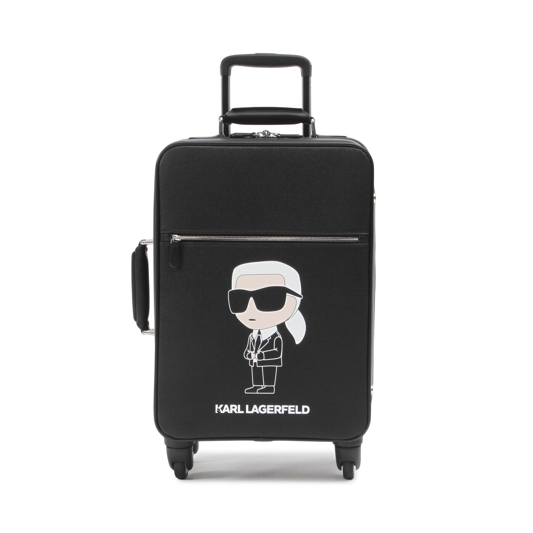 KARL LAGERFELD Malý tvrdý kufr 230W3198 Černá - Pepit.cz