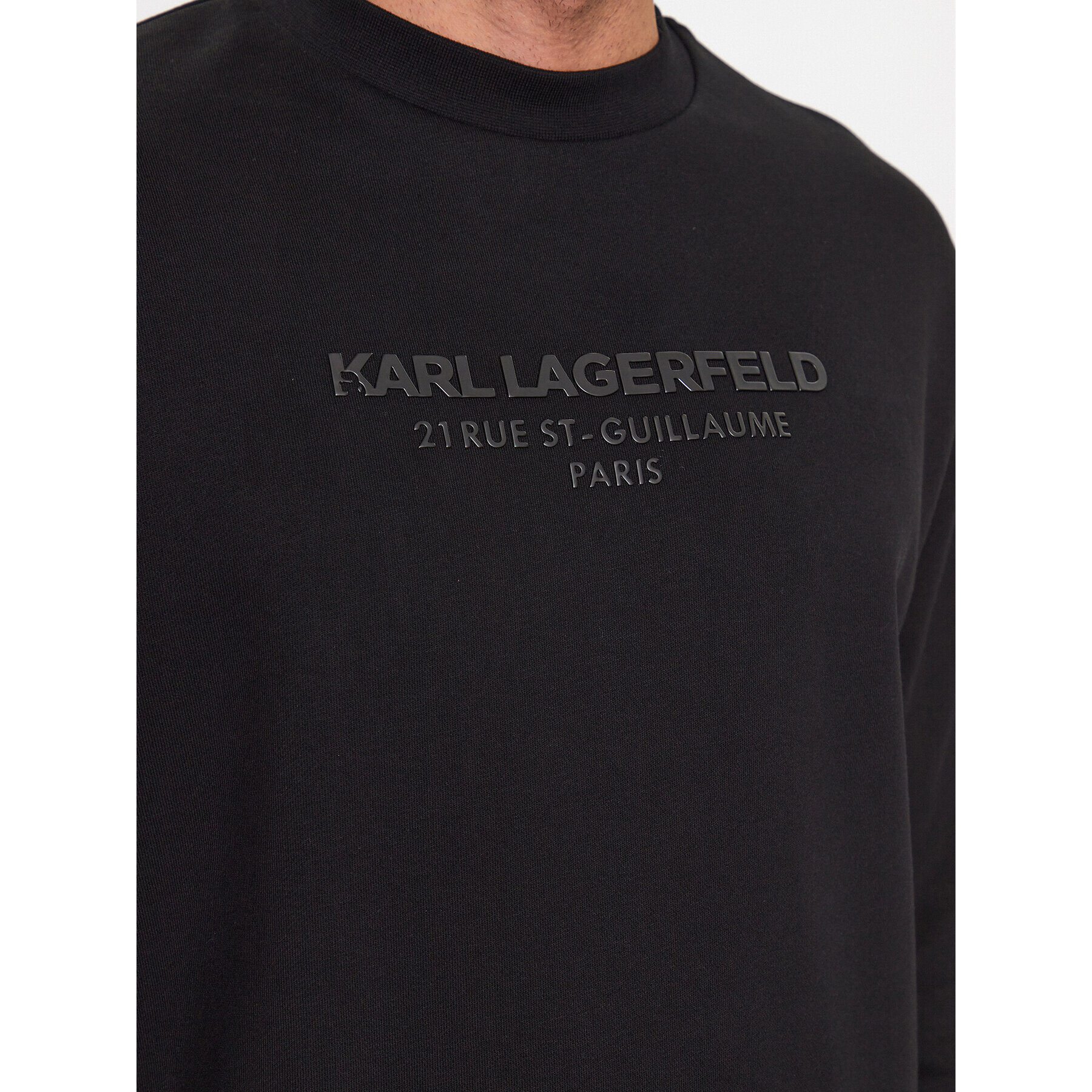 KARL LAGERFELD Mikina 705034 532900 Černá Regular Fit - Pepit.cz