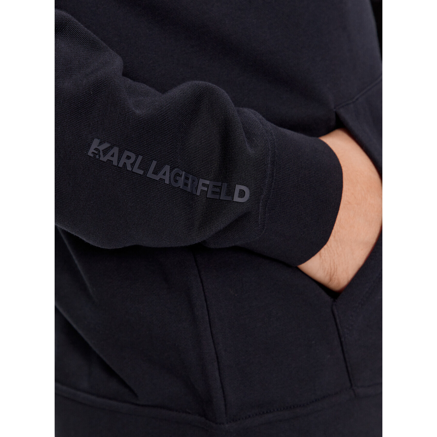 KARL LAGERFELD Mikina 705034 534910 Tmavomodrá Regular Fit - Pepit.cz