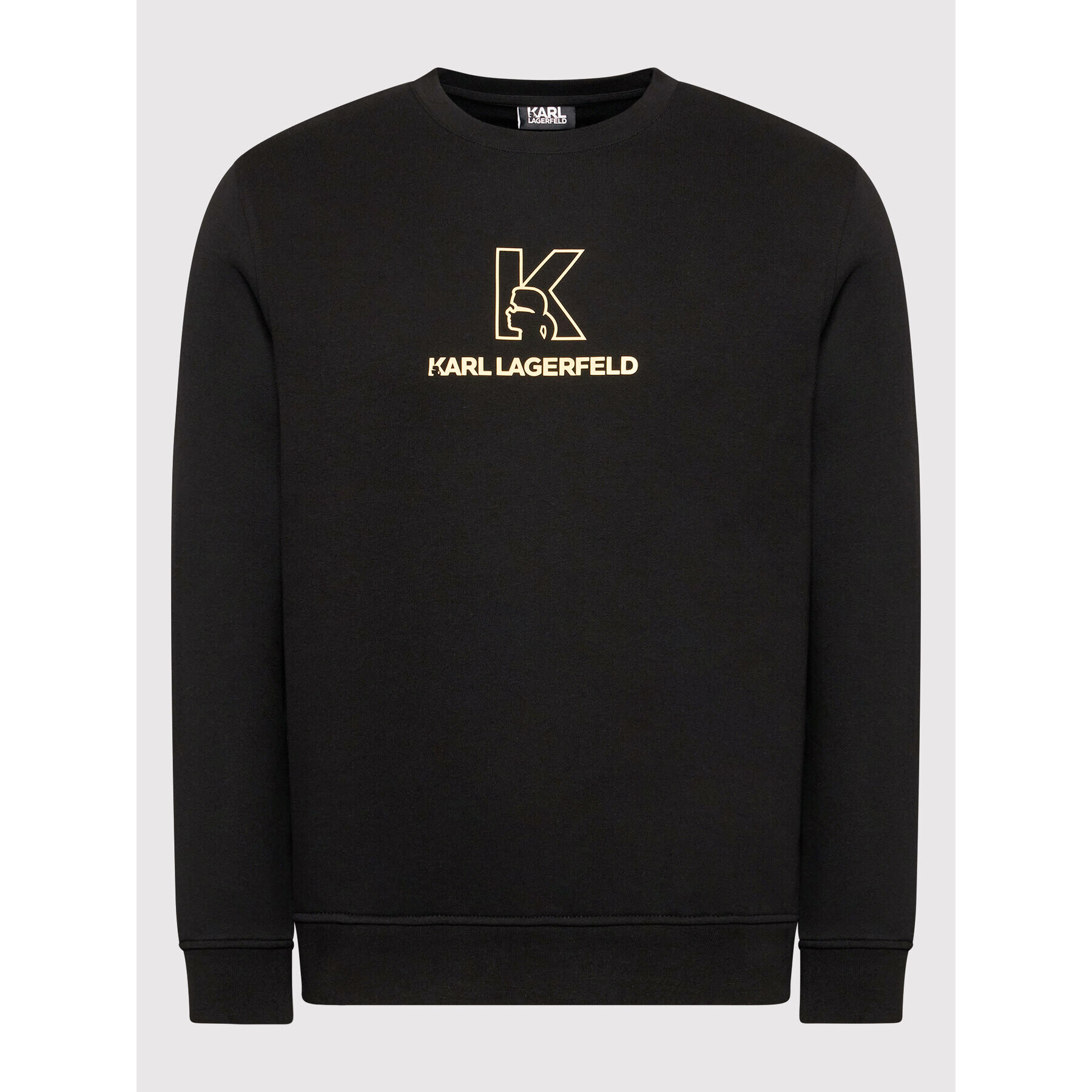 KARL LAGERFELD Mikina 705035 512910 Černá Regular Fit - Pepit.cz