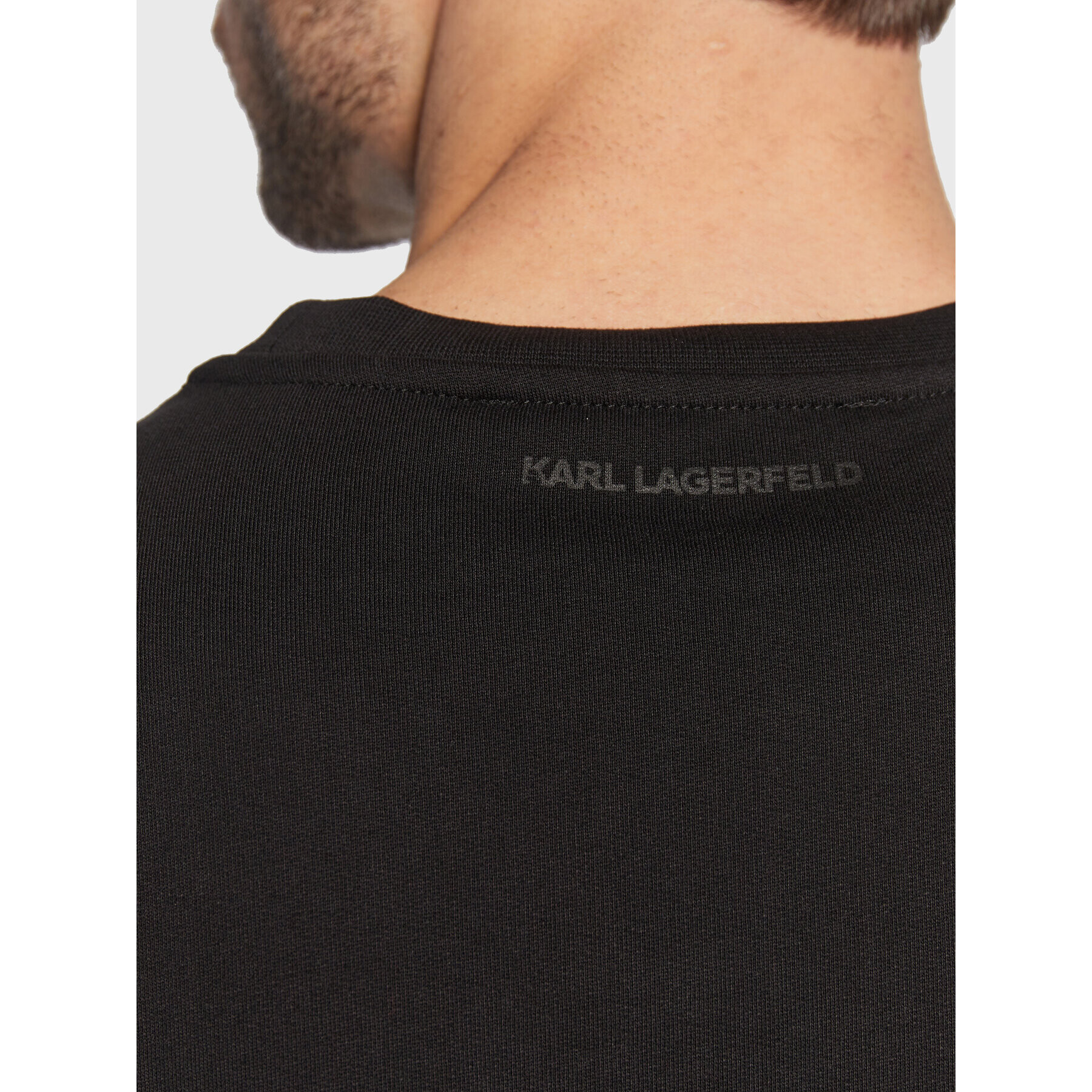 KARL LAGERFELD Mikina 705070 524950 Černá Regular Fit - Pepit.cz