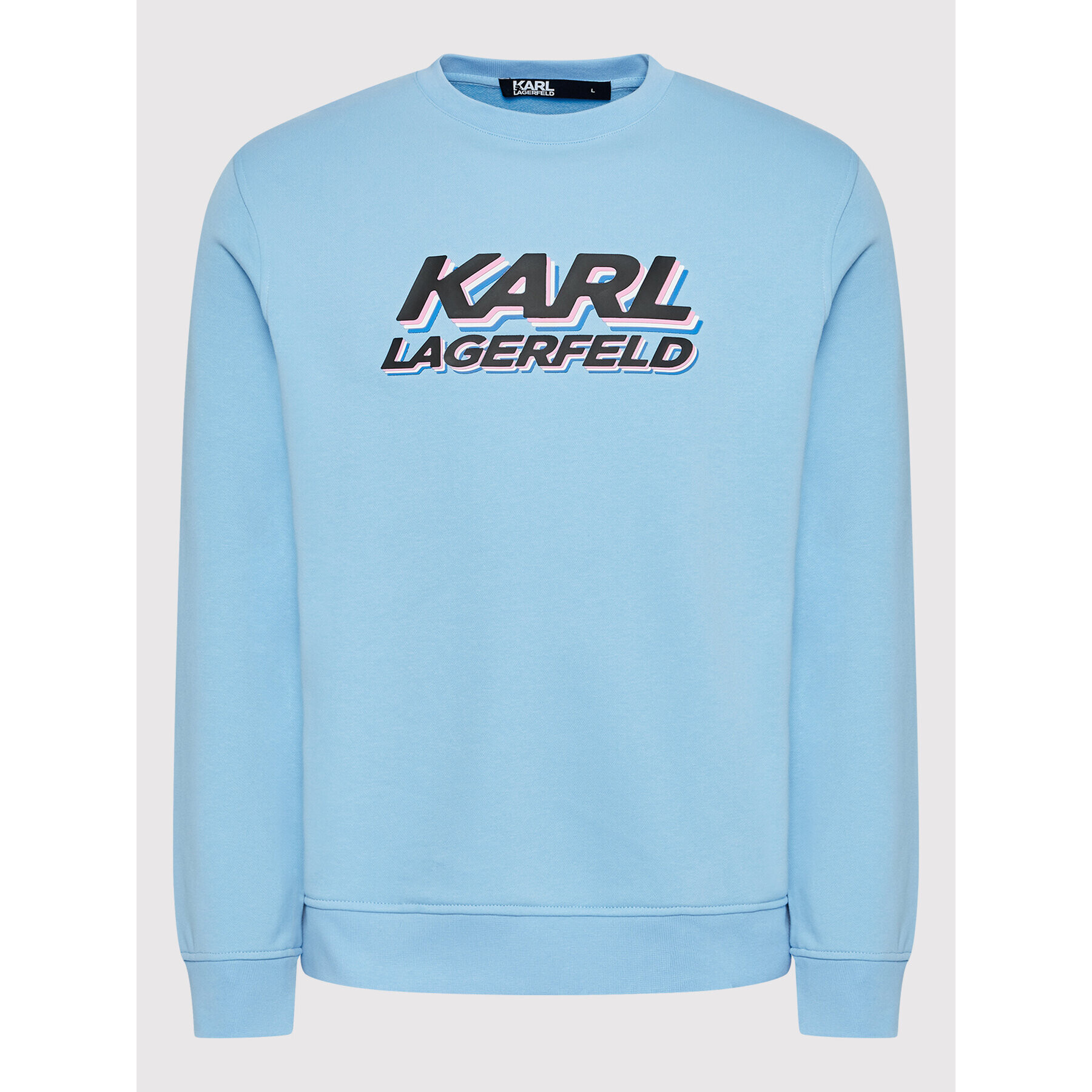 KARL LAGERFELD Mikina 705080 523910 Modrá Regular Fit - Pepit.cz