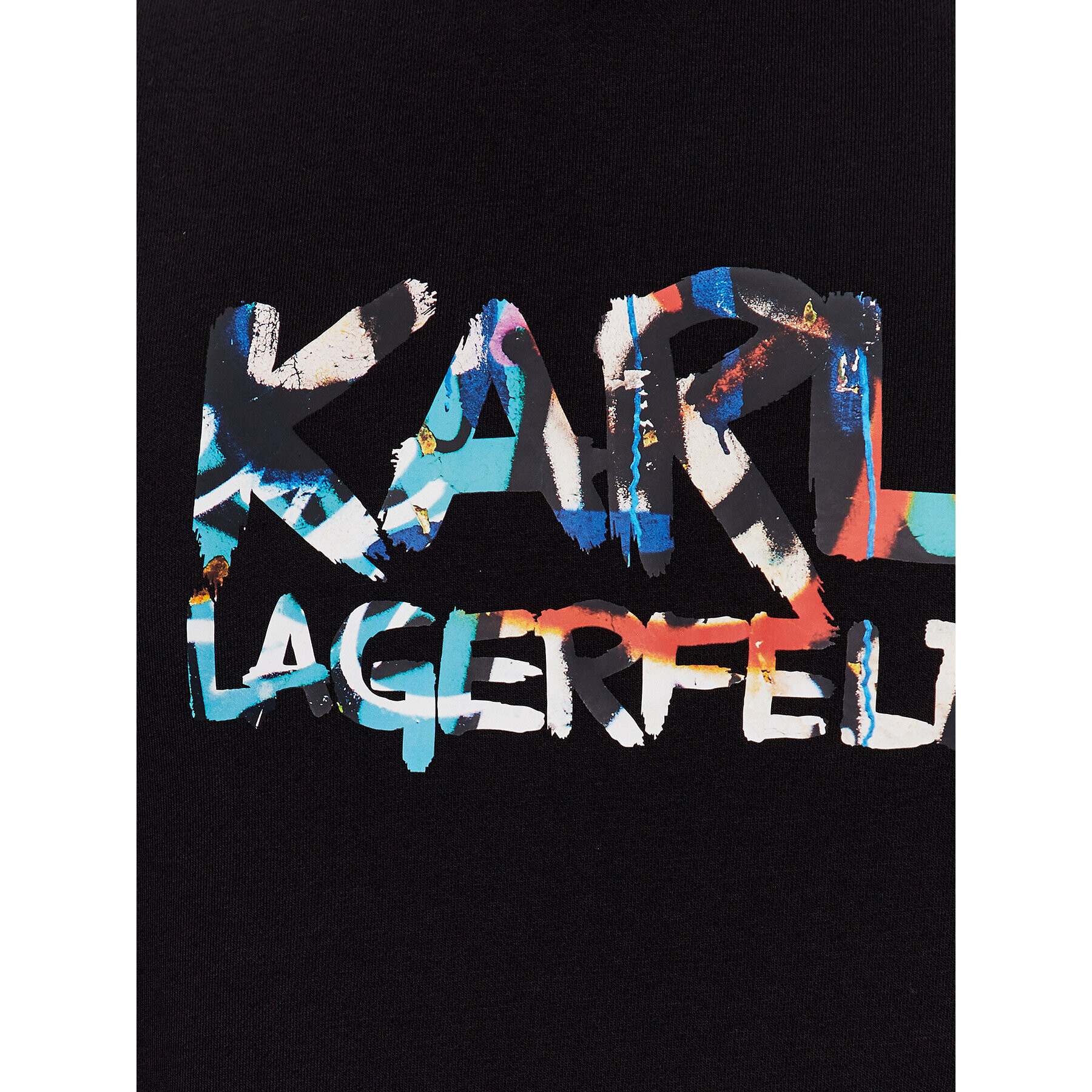 KARL LAGERFELD Mikina 705400 531900 Černá Regular Fit - Pepit.cz