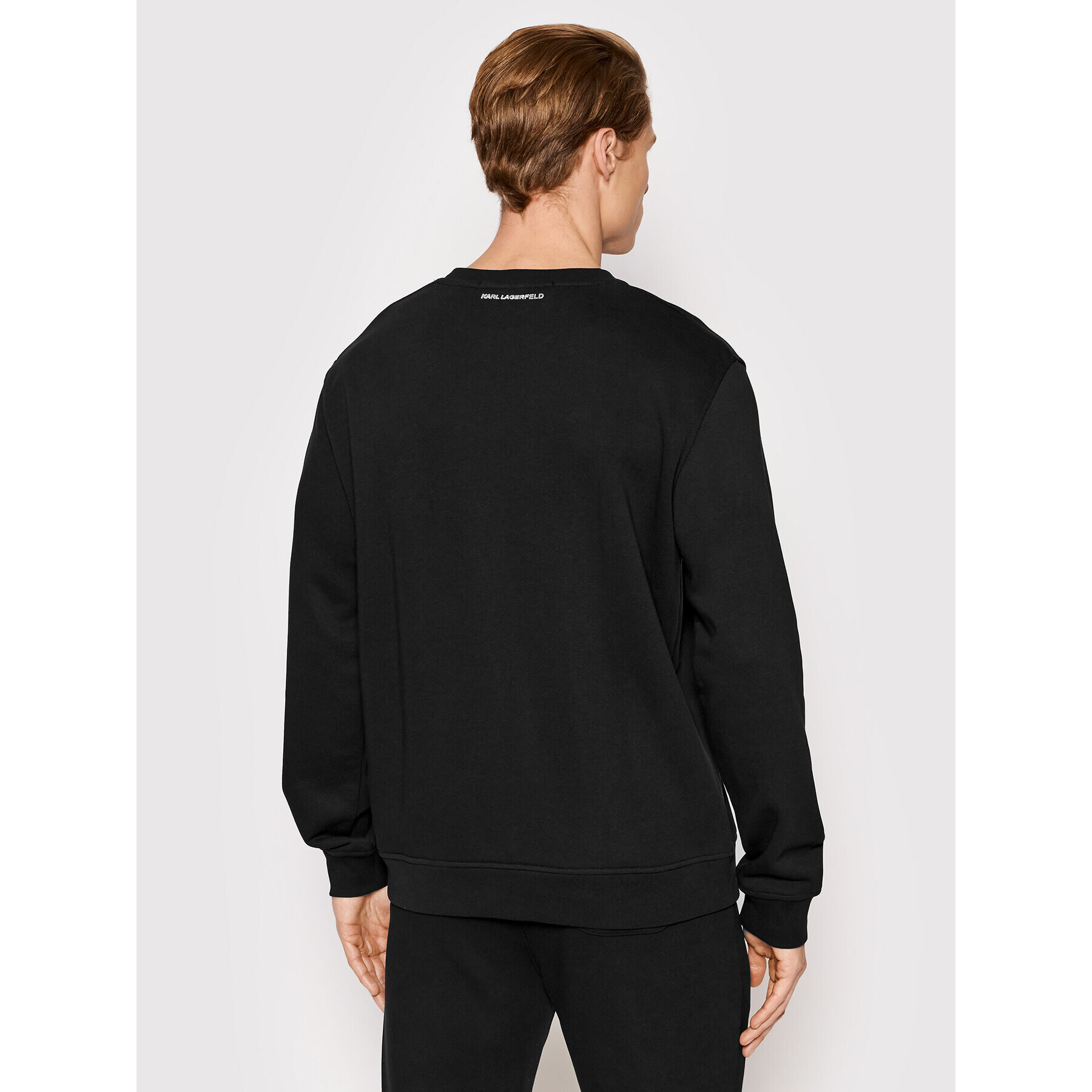 KARL LAGERFELD Mikina Crewneck 705400 521900 Černá Regular Fit - Pepit.cz