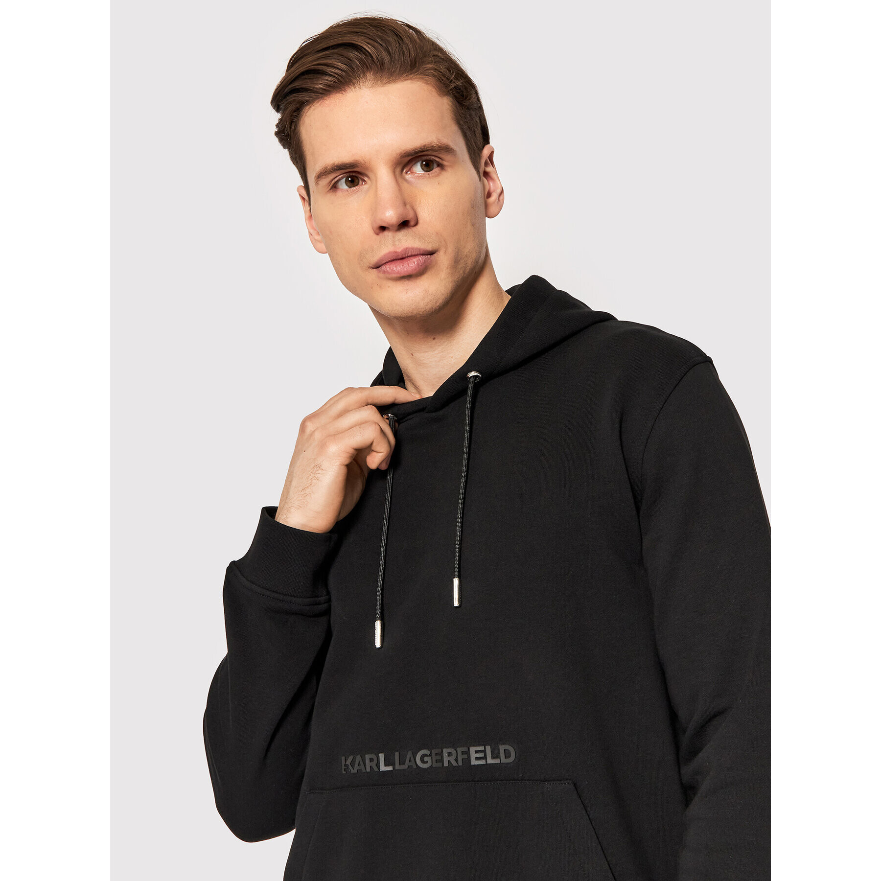 KARL LAGERFELD Mikina Sweat 705052 521900 Černá Regular Fit - Pepit.cz