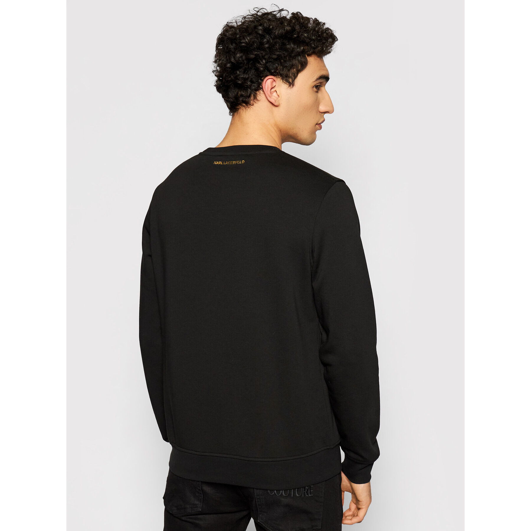 KARL LAGERFELD Mikina Sweat 705080 511900 Černá Regular Fit - Pepit.cz