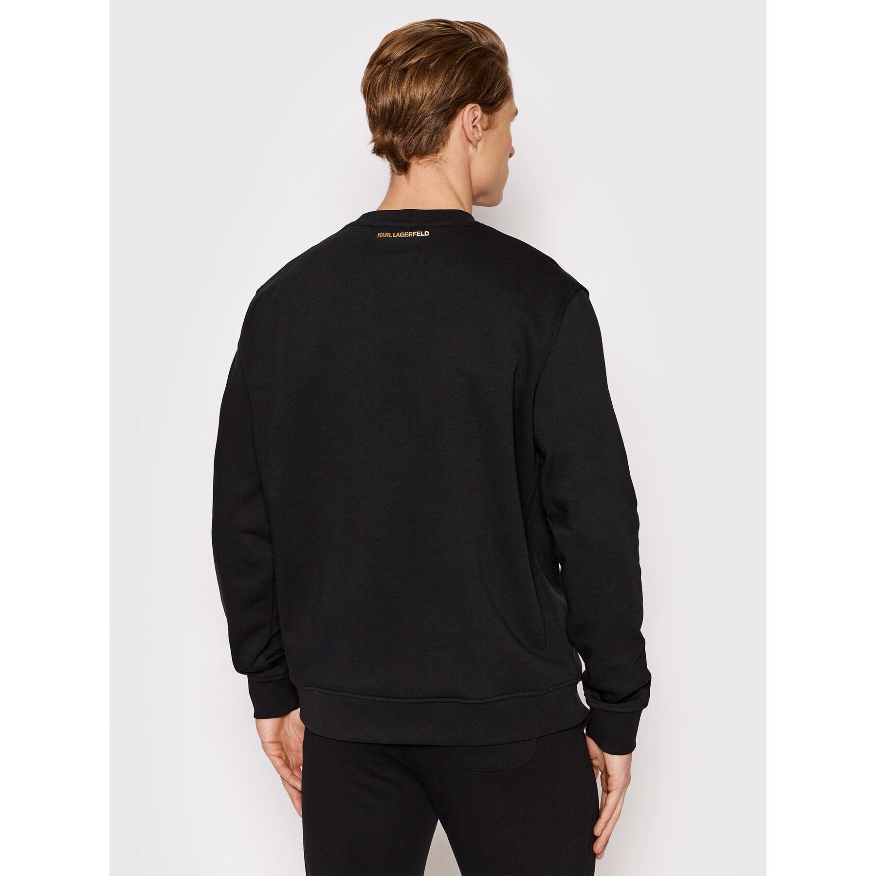 KARL LAGERFELD Mikina Sweat 705401 521900 Černá Regular Fit - Pepit.cz