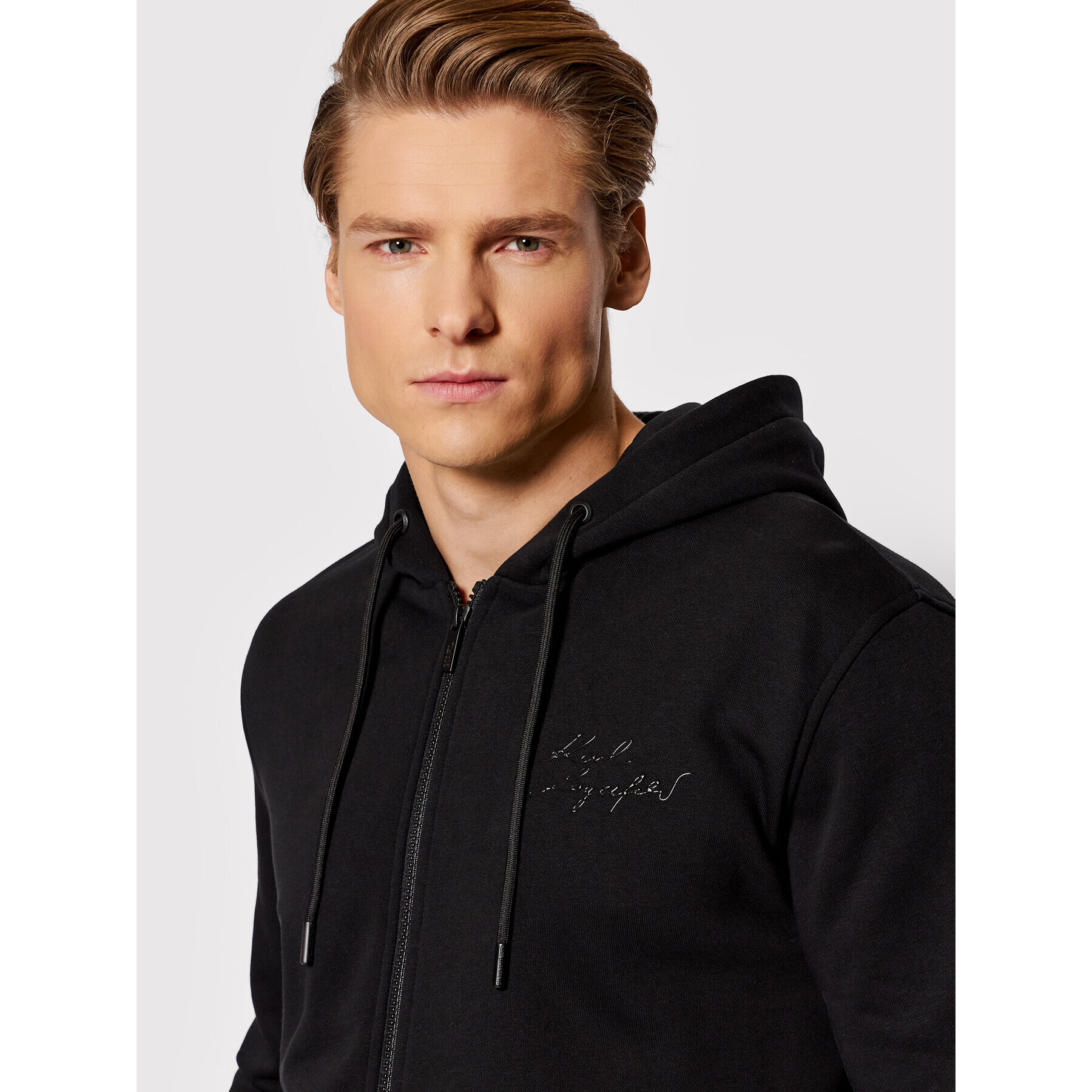 KARL LAGERFELD Mikina Sweat 705402 521900 Černá Regular Fit - Pepit.cz