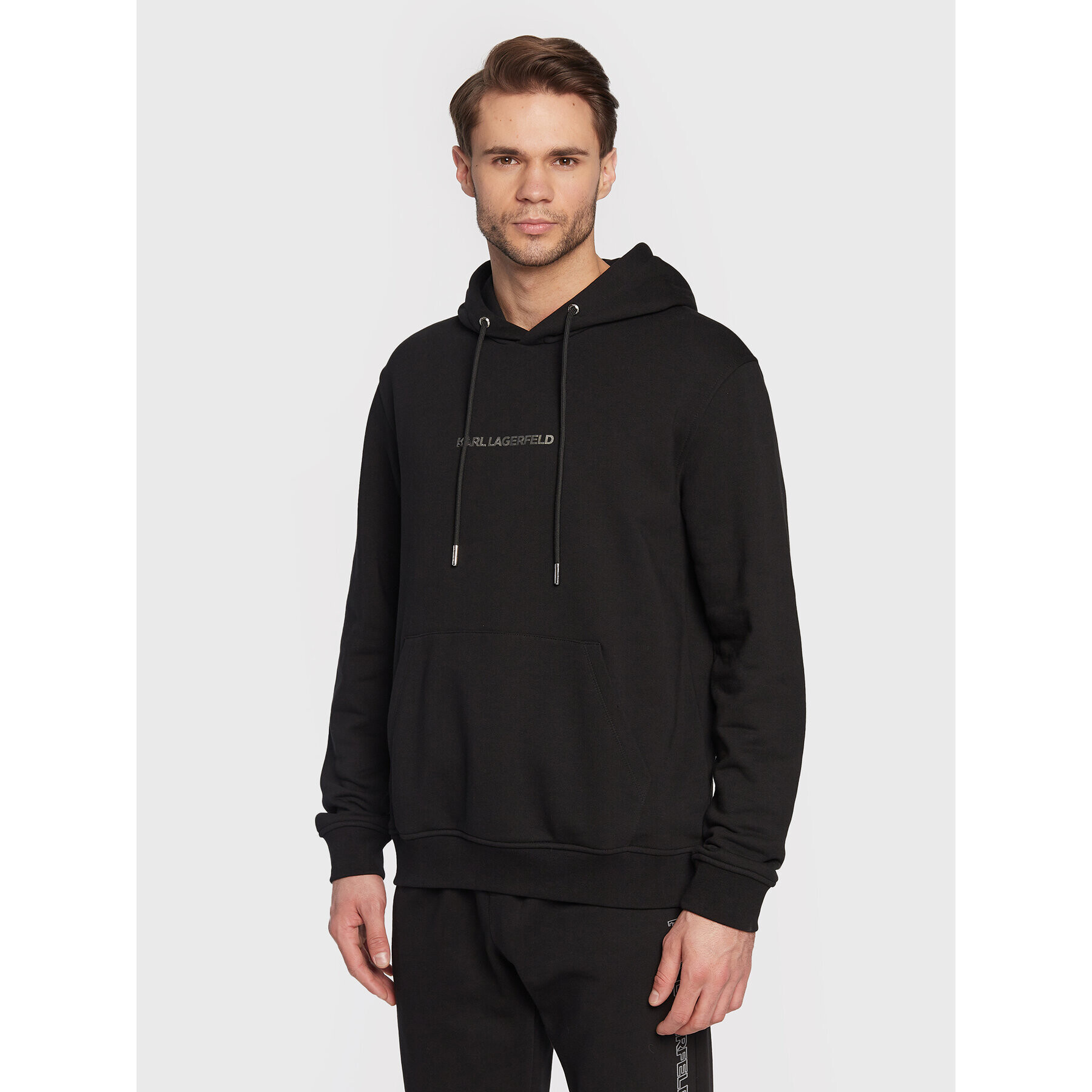 KARL LAGERFELD Mikina Sweat 705424 524910 Černá Regular Fit - Pepit.cz