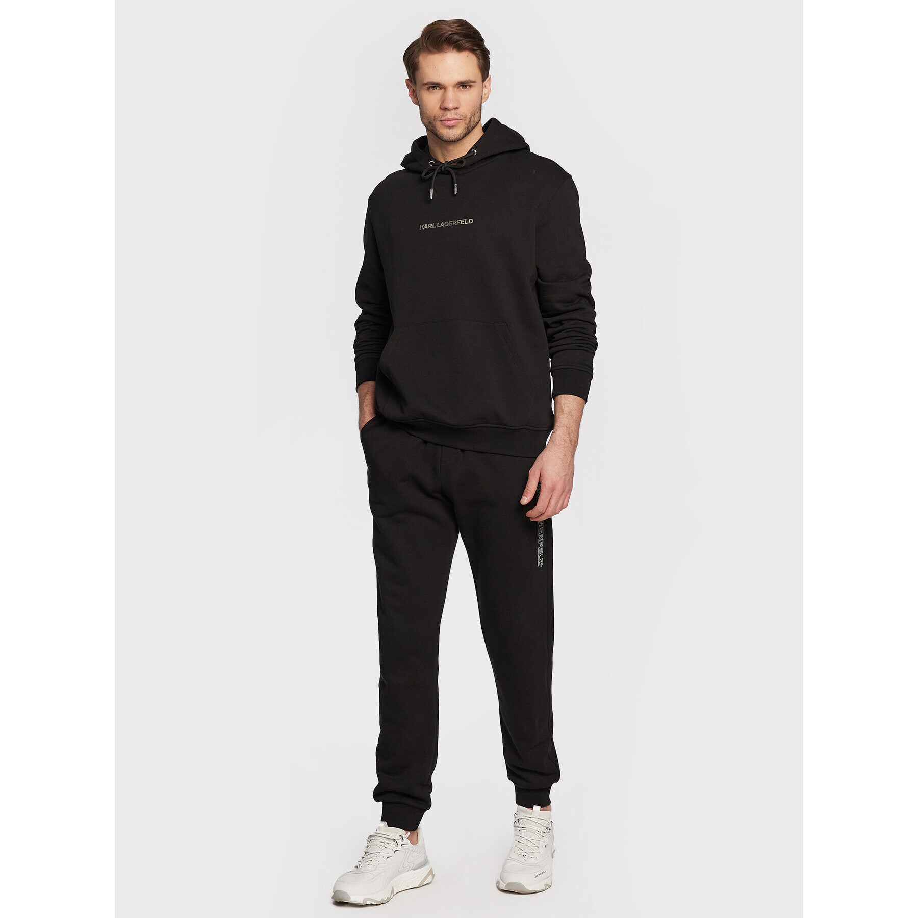 KARL LAGERFELD Mikina Sweat 705424 524910 Černá Regular Fit - Pepit.cz