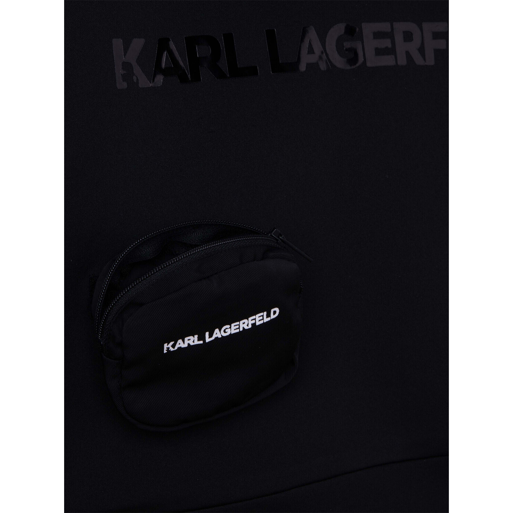 KARL LAGERFELD Mikina Z15404 Černá Regular Fit - Pepit.cz