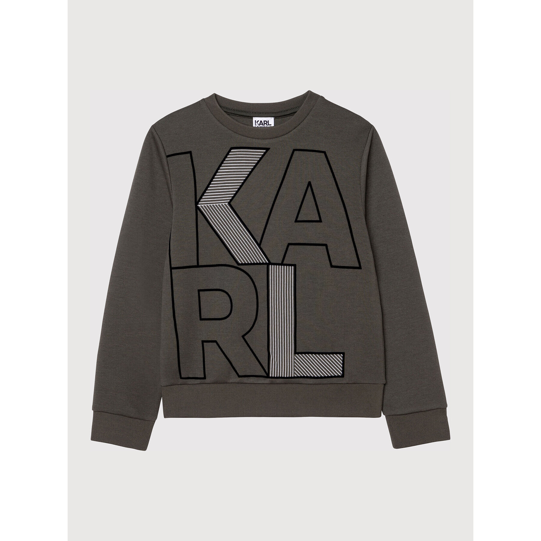 KARL LAGERFELD Mikina Z25321 M Zelená Regular Fit - Pepit.cz