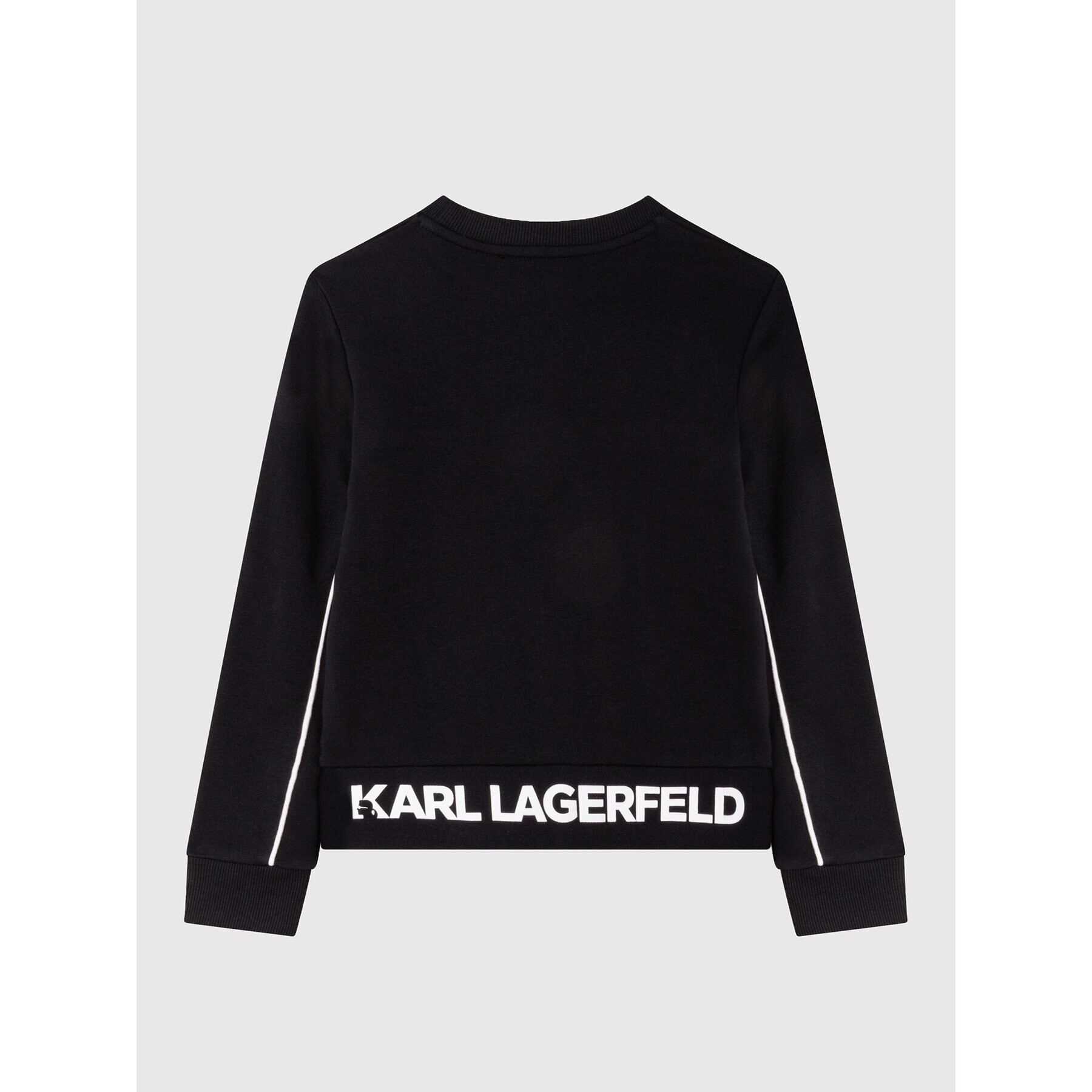 KARL LAGERFELD Mikina Z25369 D Černá Regular Fit - Pepit.cz