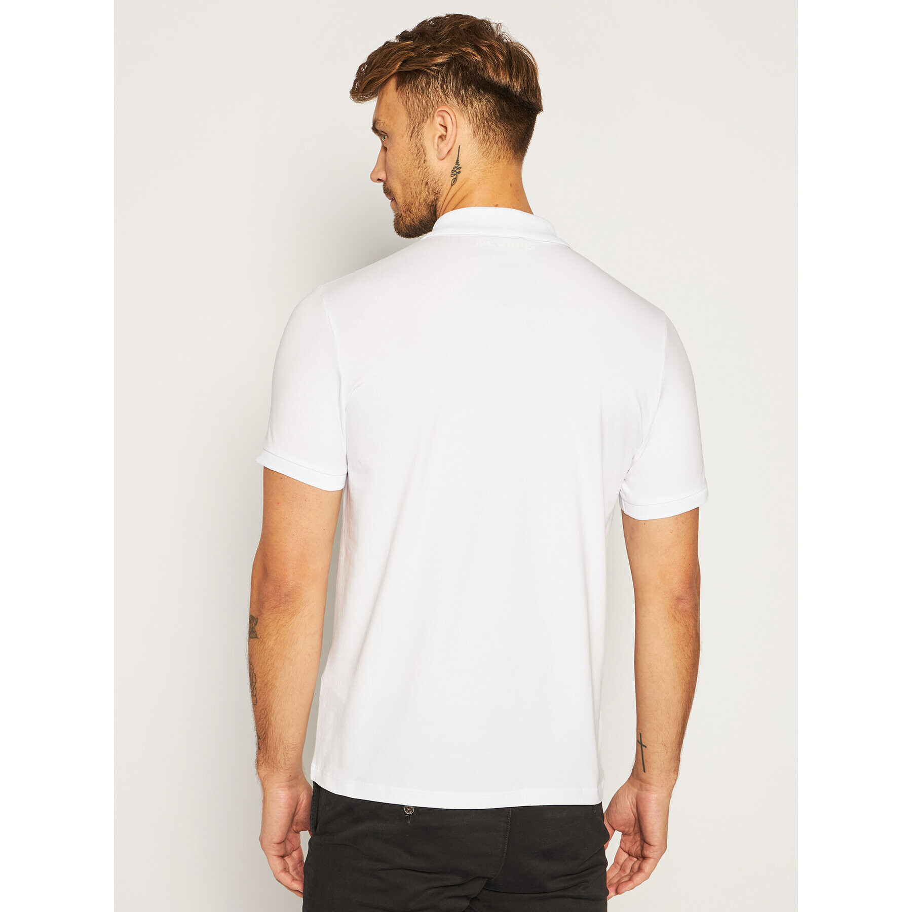 KARL LAGERFELD Polokošile 745 080 502 221 Bílá Regular Fit - Pepit.cz