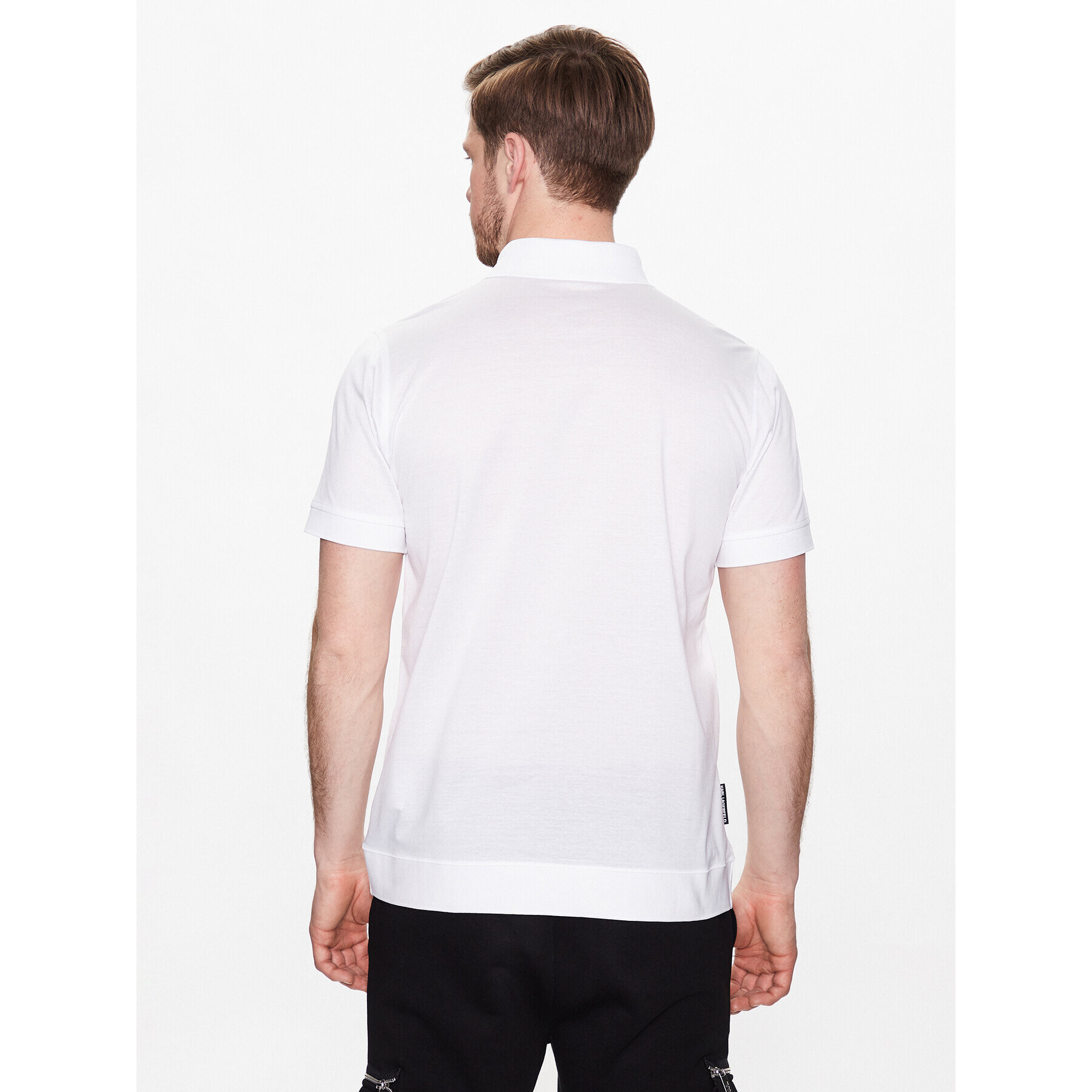 KARL LAGERFELD Polokošile 745001 532200 Bílá Regular Fit - Pepit.cz