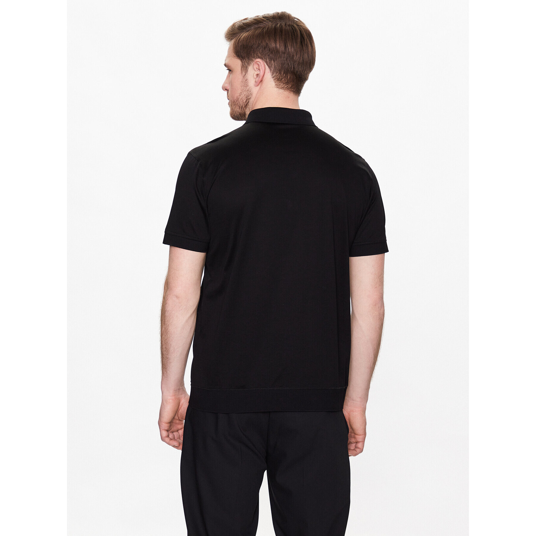 KARL LAGERFELD Polokošile 745001 532200 Černá Regular Fit - Pepit.cz