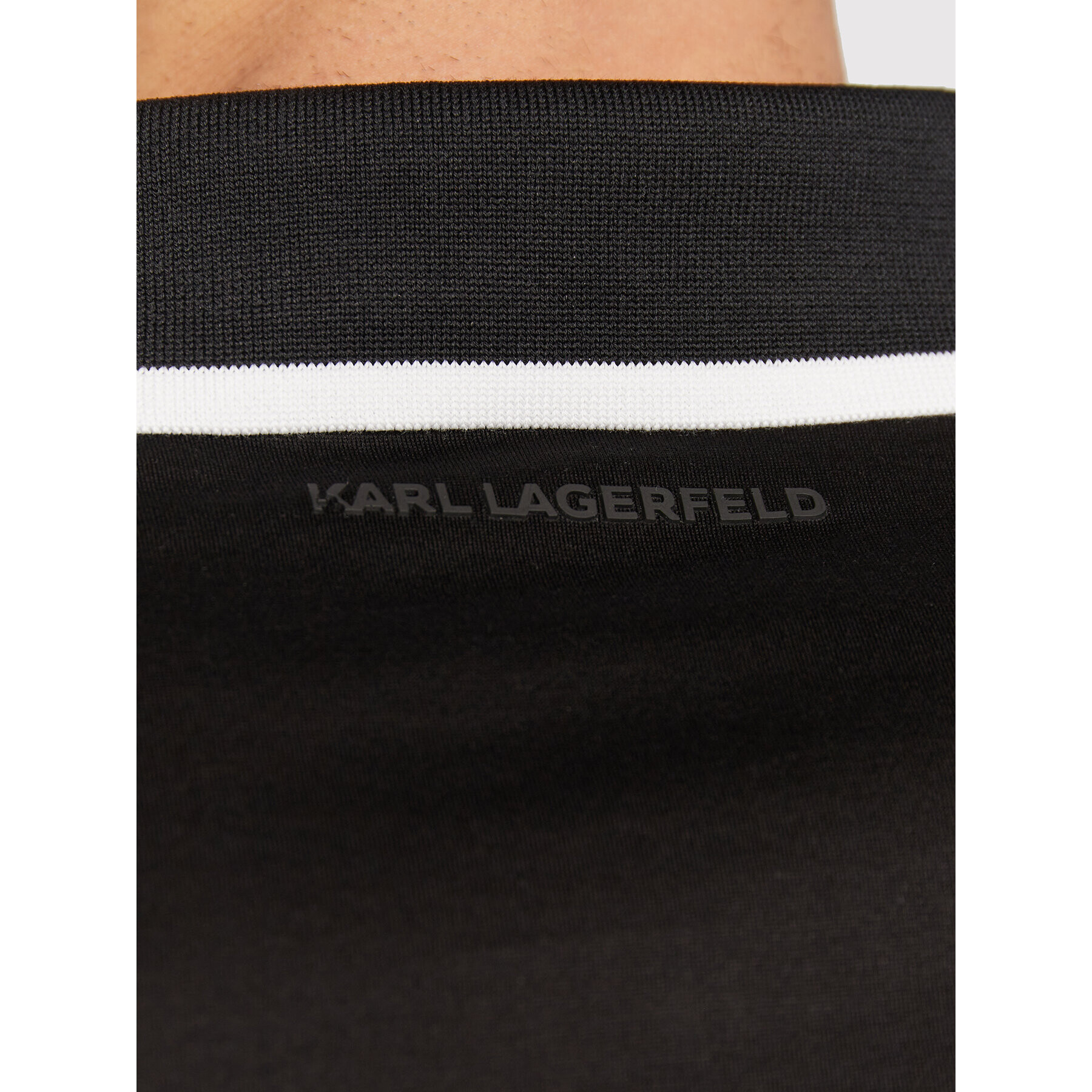 KARL LAGERFELD Polokošile 745003 524200 Černá Regular Fit - Pepit.cz