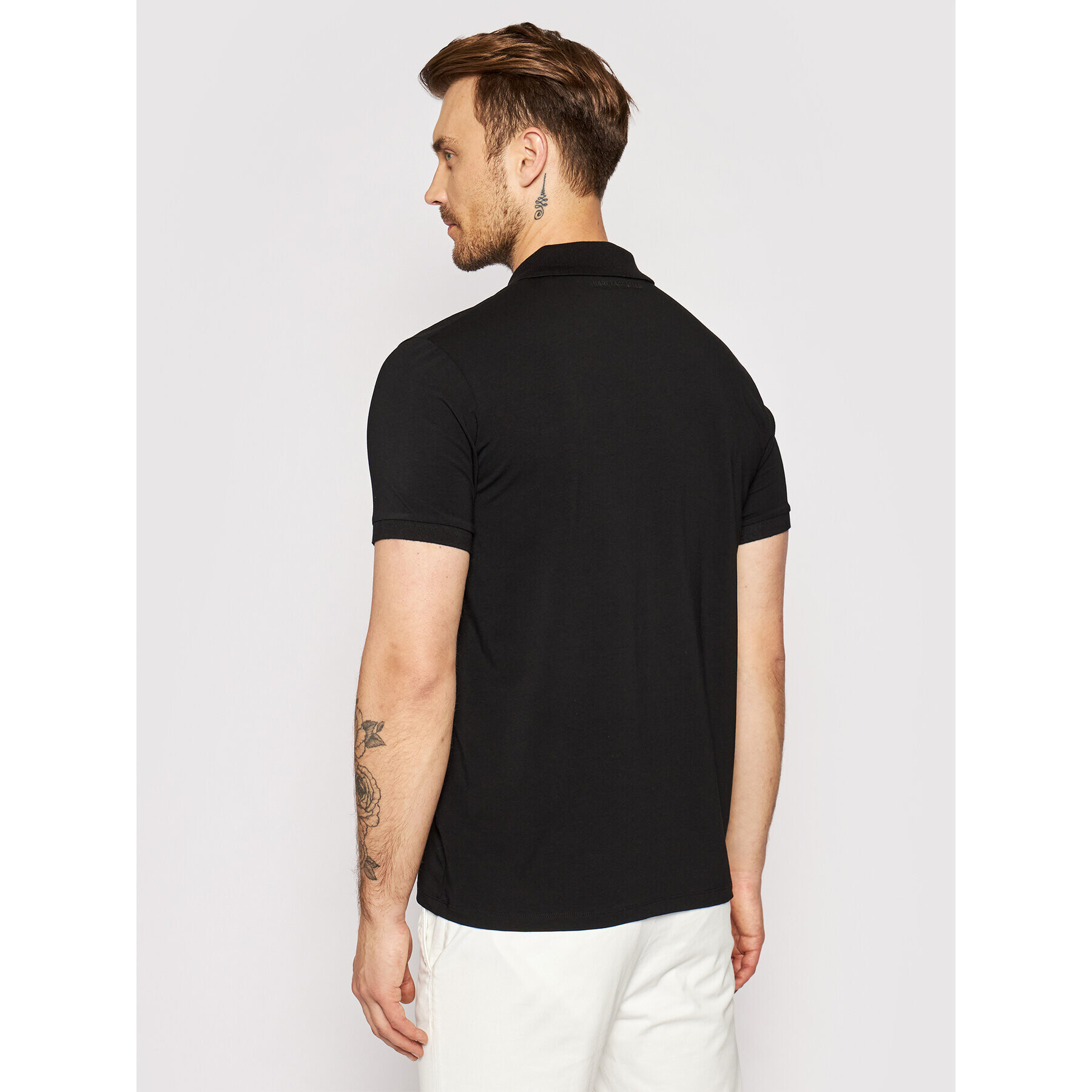 KARL LAGERFELD Polokošile 745015 511221 Černá Regular Fit - Pepit.cz