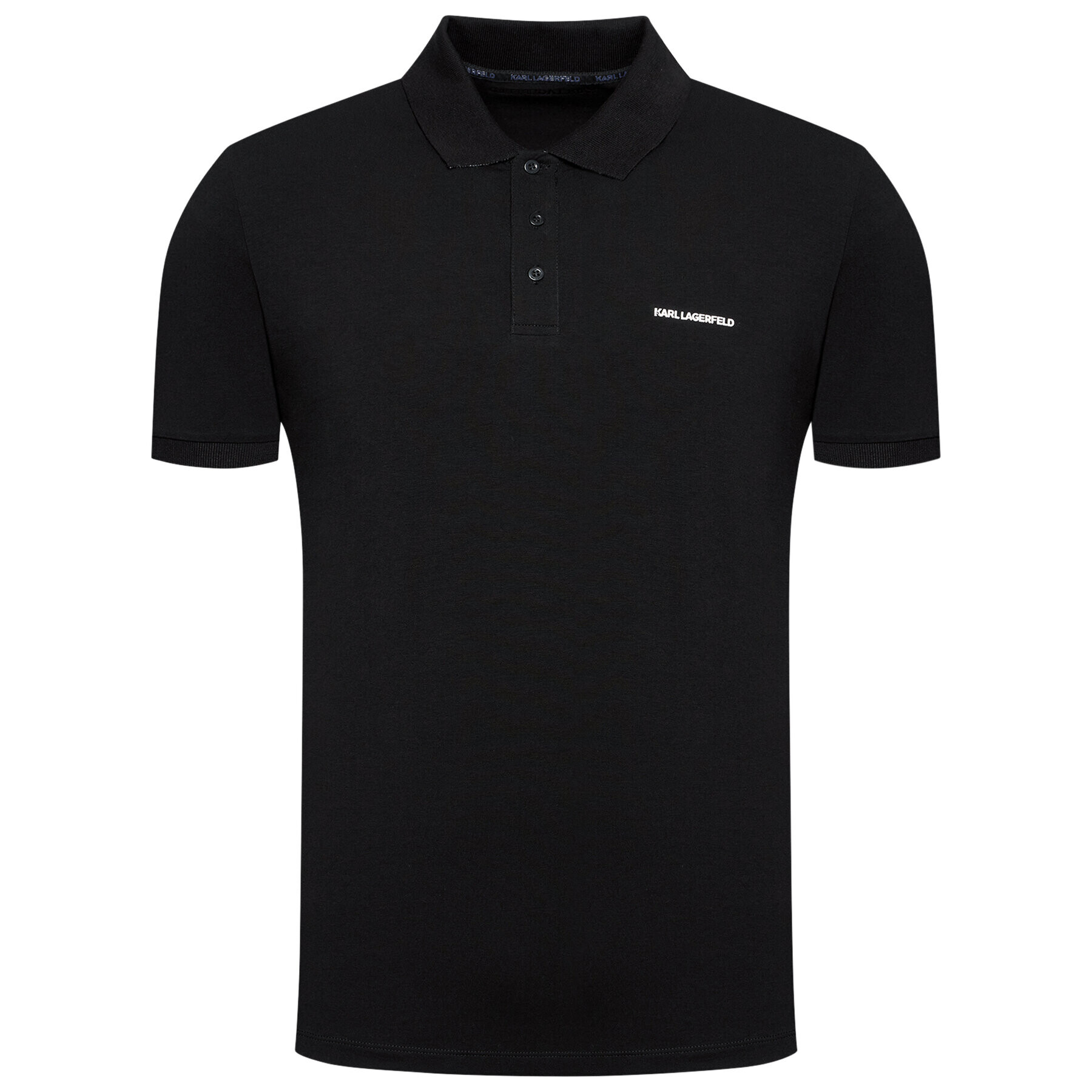 KARL LAGERFELD Polokošile 745015 511221 Černá Regular Fit - Pepit.cz