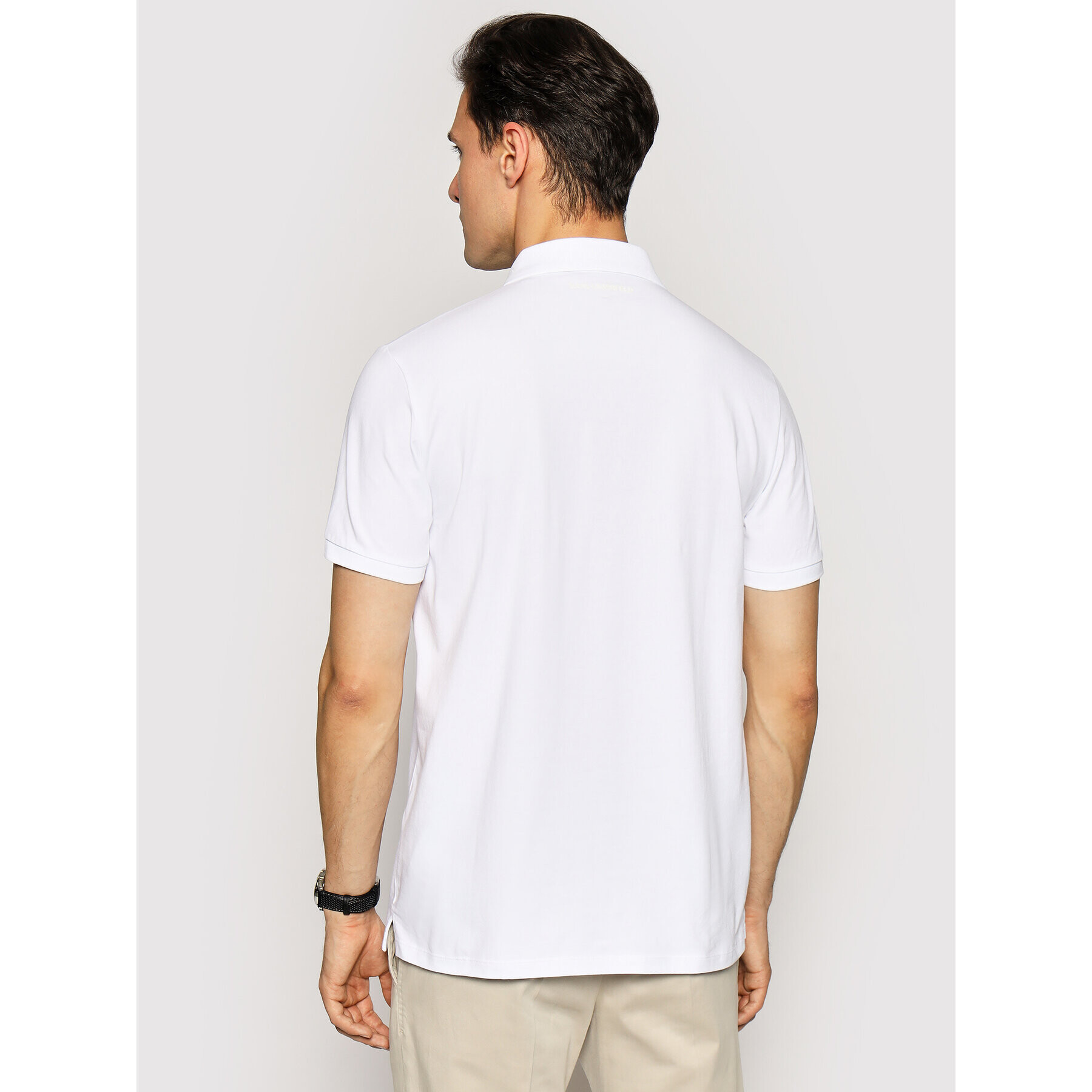 KARL LAGERFELD Polokošile 745016 511221 Bílá Regular Fit - Pepit.cz