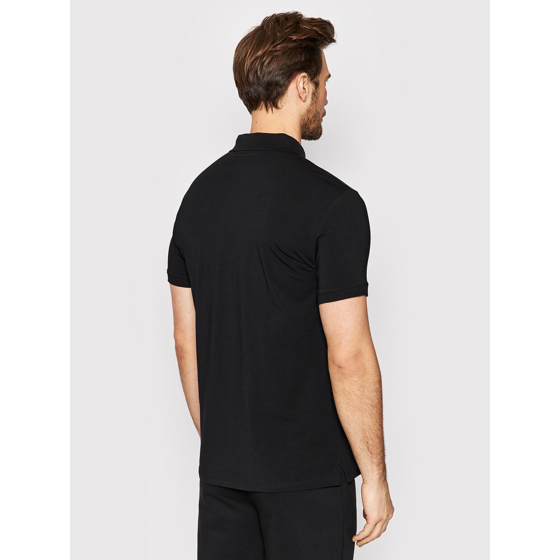 KARL LAGERFELD Polokošile 745022 500221 Černá Regular Fit - Pepit.cz