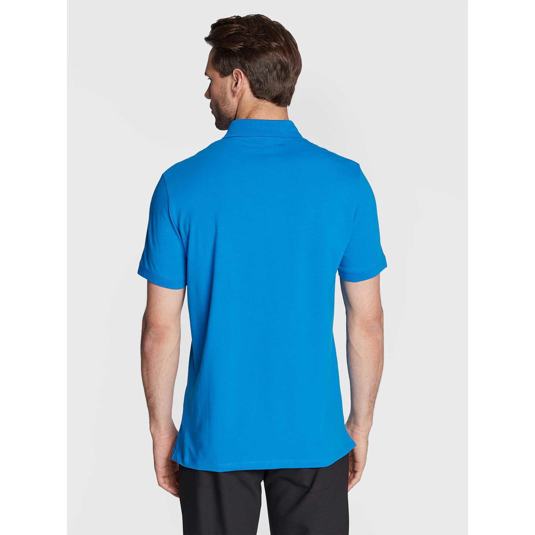 KARL LAGERFELD Polokošile 745022 524221 Modrá Regular Fit - Pepit.cz