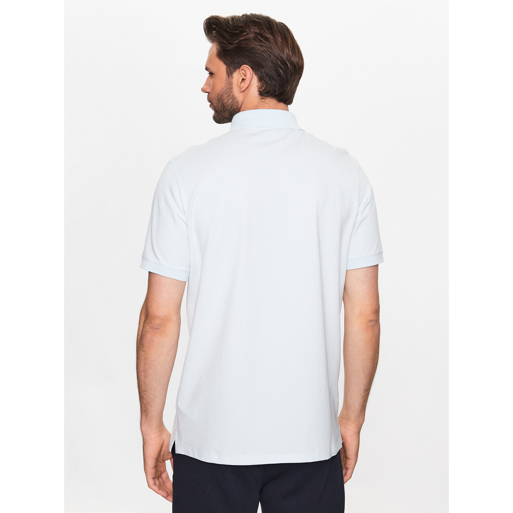 KARL LAGERFELD Polokošile 745022 532221 Modrá Regular Fit - Pepit.cz